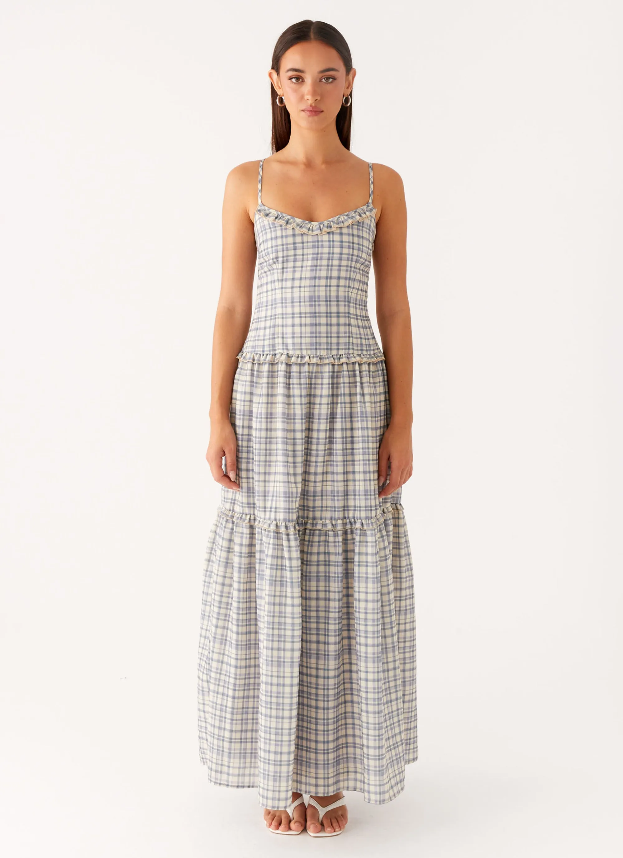 Hermie Midi Dress - Check sold by Peppermayo product image thumbnail 2