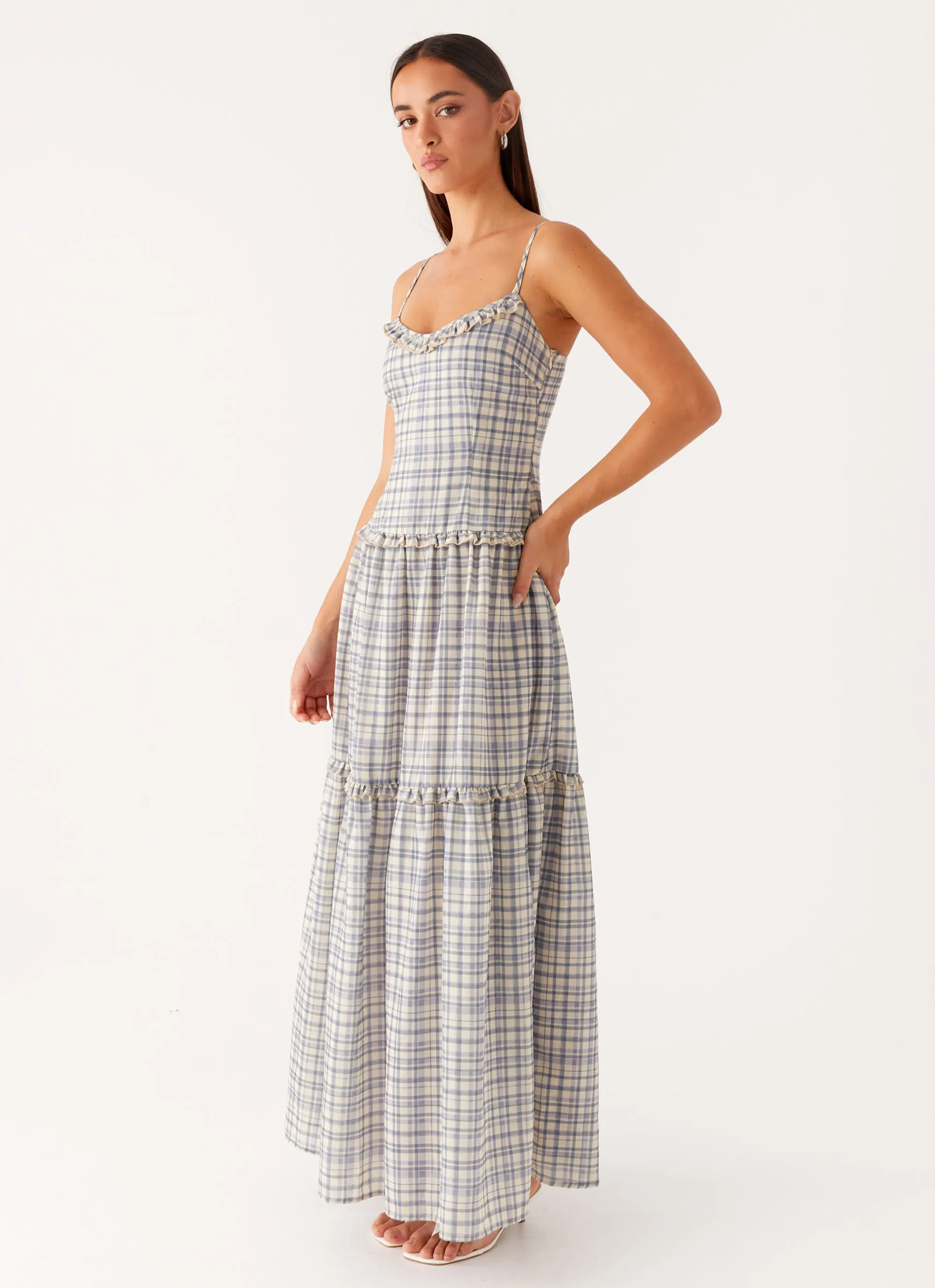 Hermie Midi Dress - Check sold by Peppermayo product image thumbnail 3