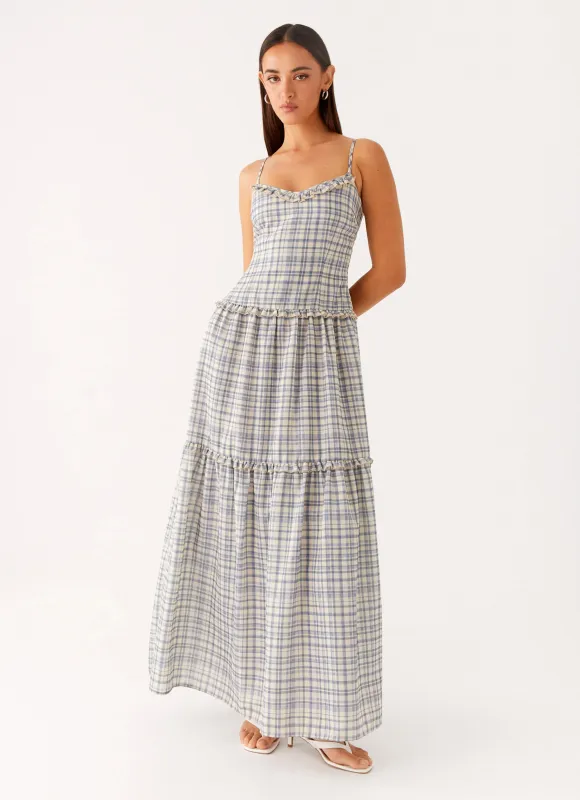 Hermie Midi Dress - Check made by Peppermayo