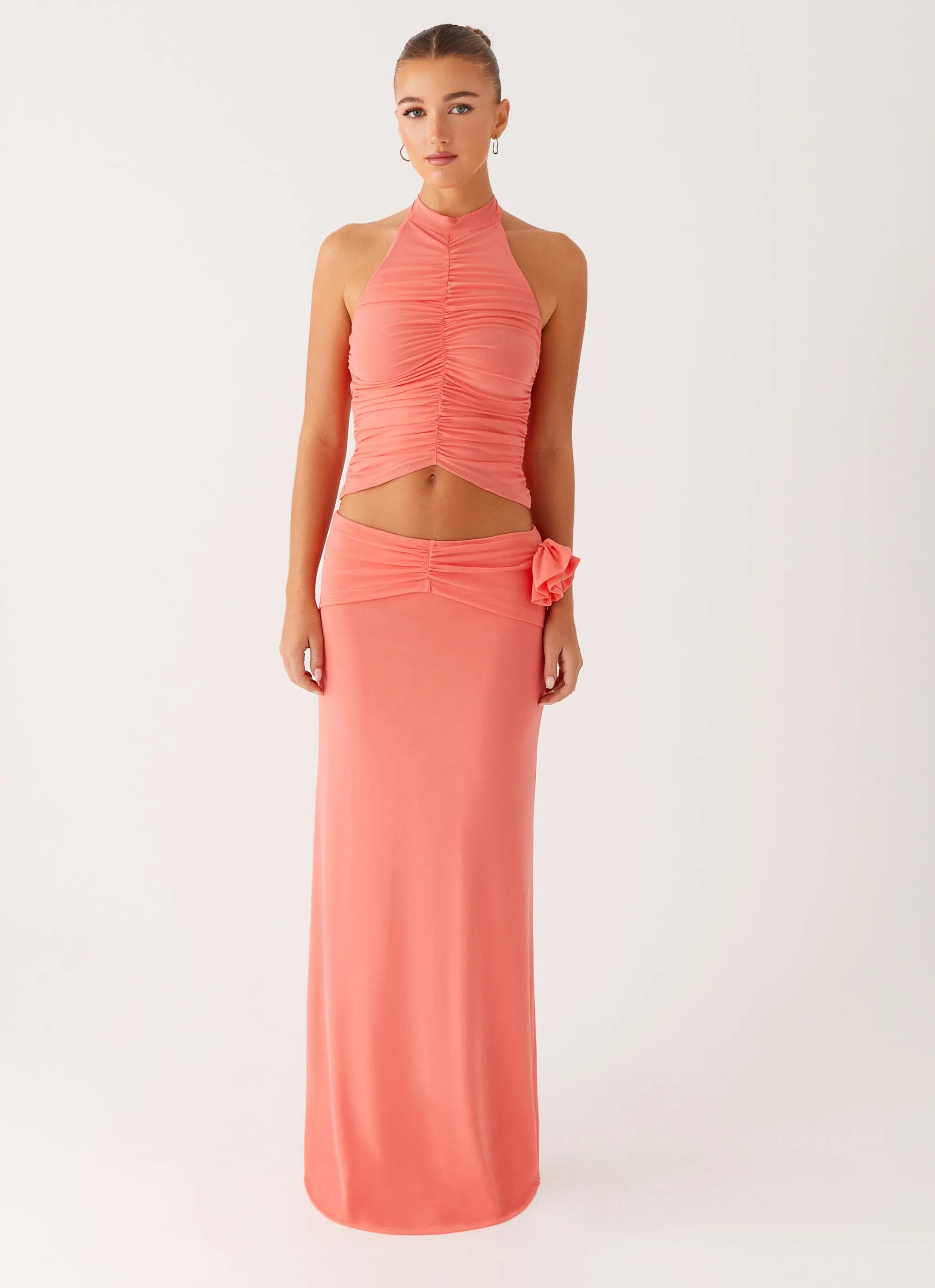 Jayce Halter Top - Salmon sold by Peppermayo product image thumbnail 2