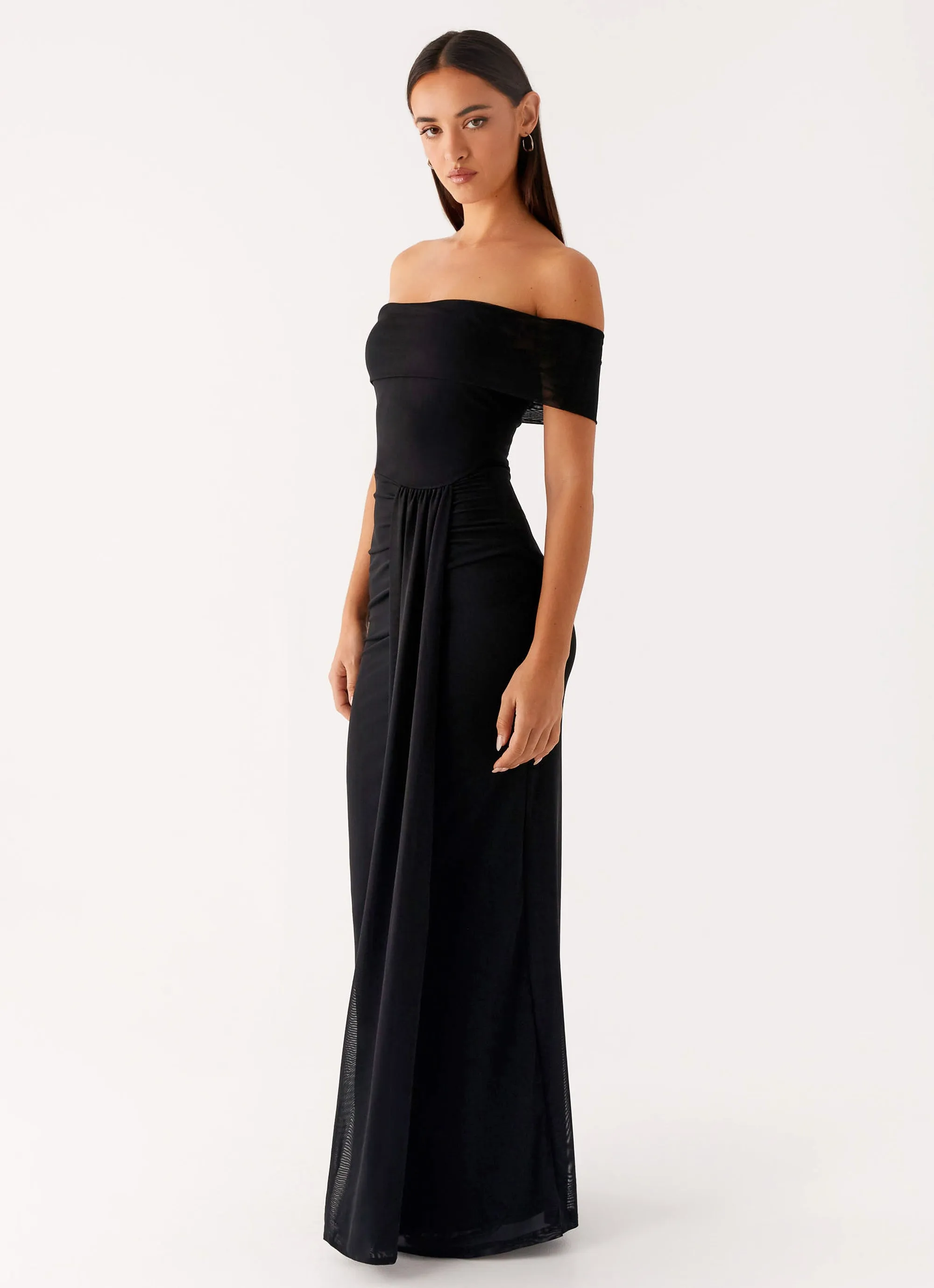 Aileen Maxi Dress - Black sold by Peppermayo product image thumbnail 3