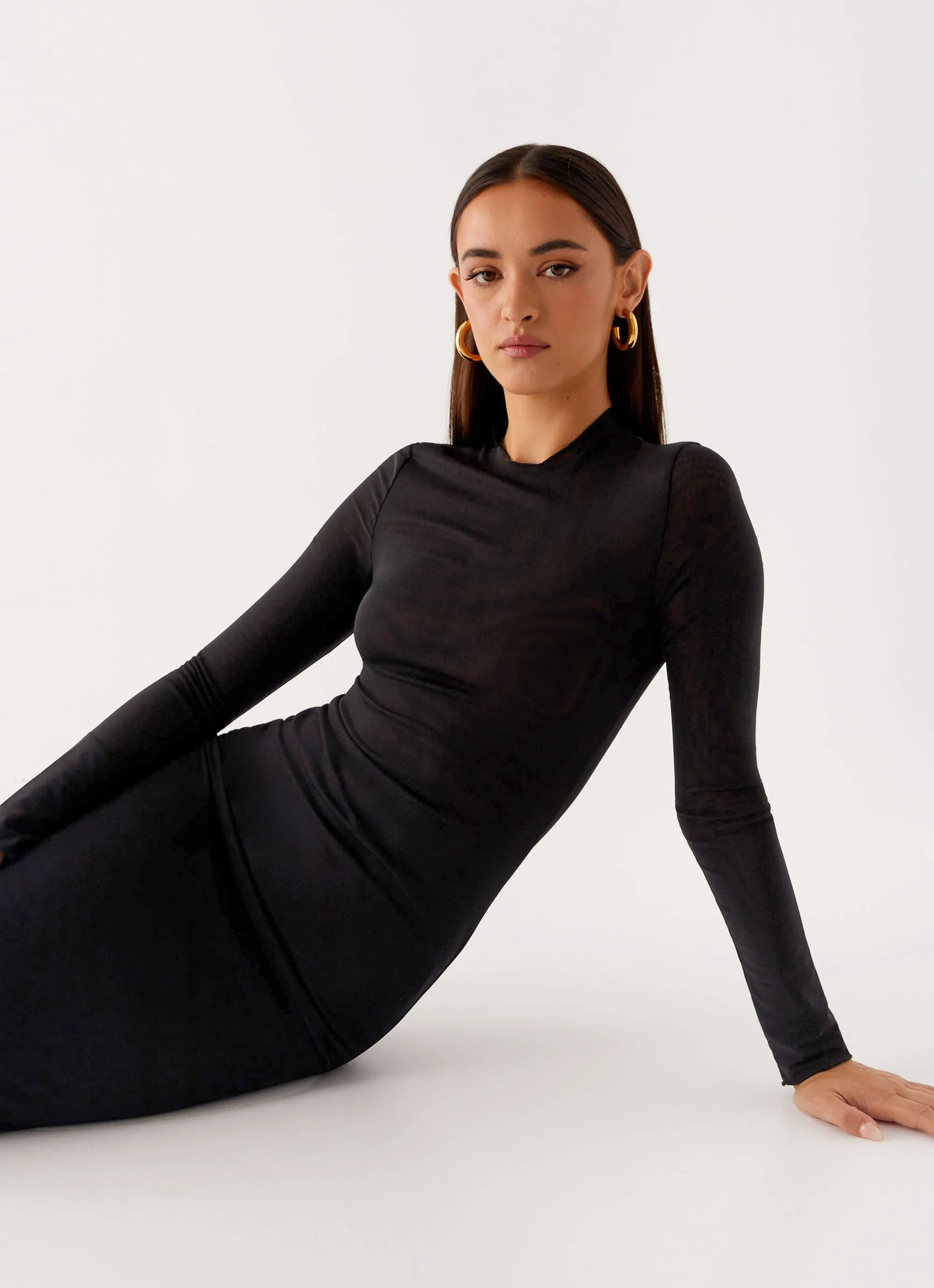 Kamora Maxi Dress - Black sold by Peppermayo product image thumbnail 2