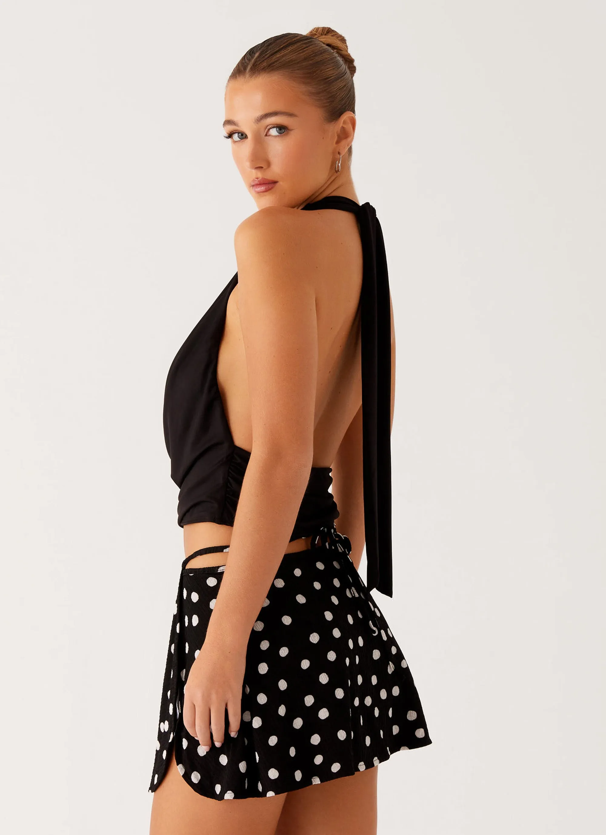 Ashi Cowl Top - Black sold by Peppermayo product image thumbnail 3