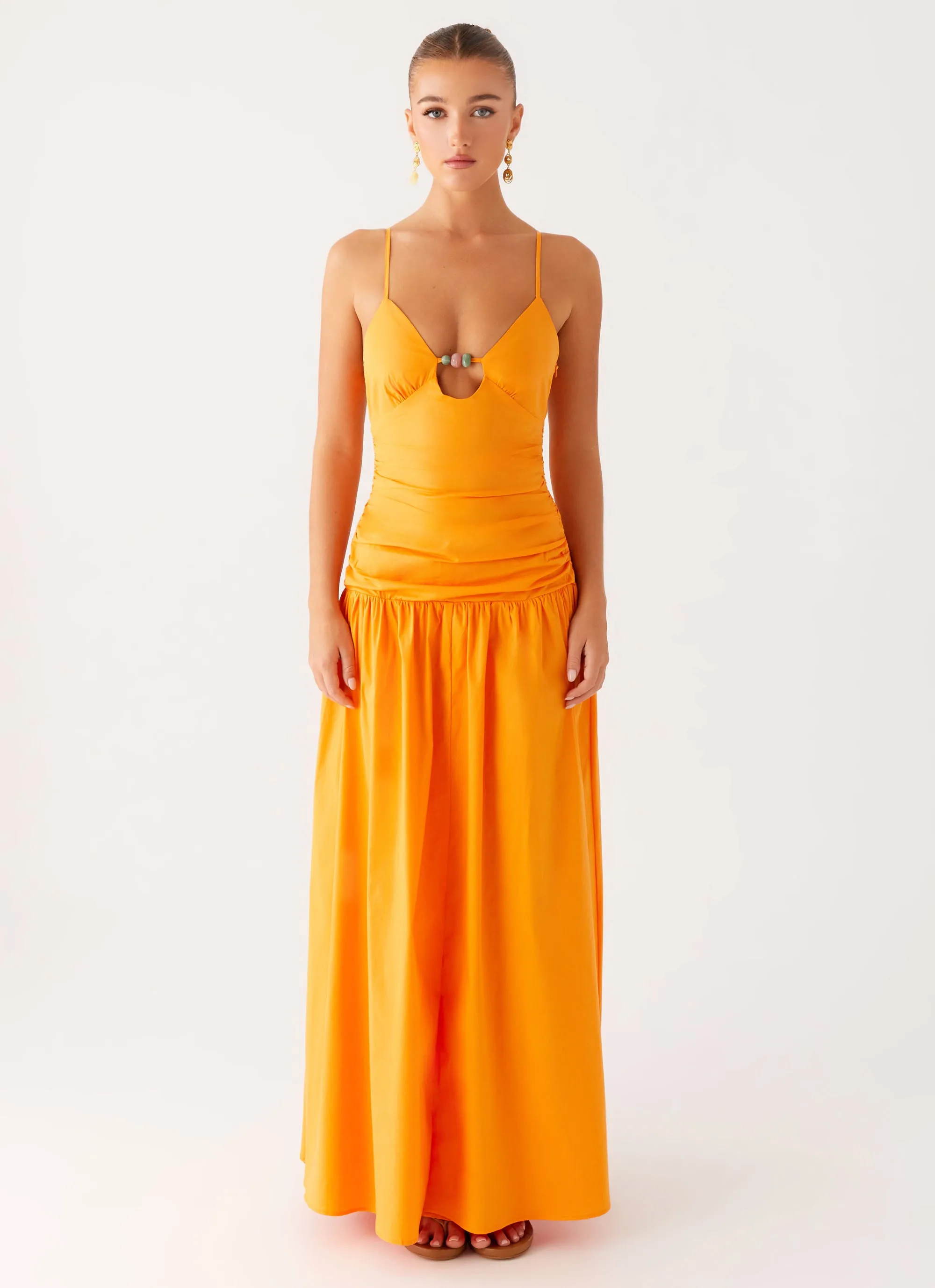 Avani Maxi Dress - Orange sold by Peppermayo product image thumbnail 4