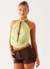 Paradisa Top - Green sold by Peppermayo