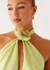 Paradisa Top - Green sold by Peppermayo