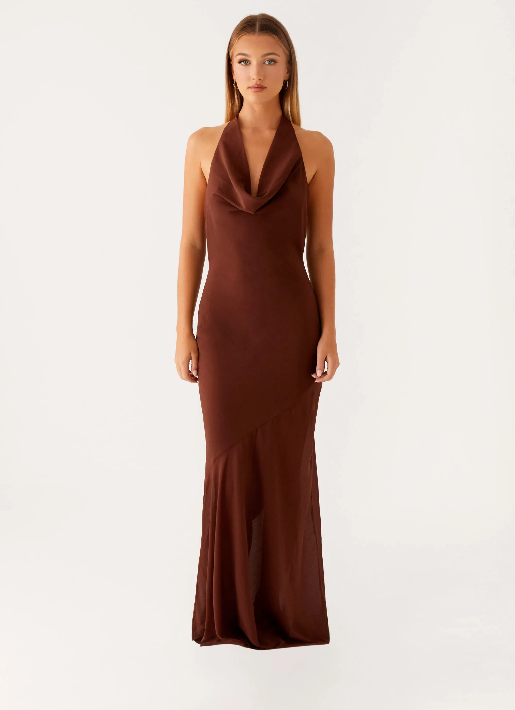 Sullivan Maxi Dress - Chocolate sold by Peppermayo product image thumbnail 2