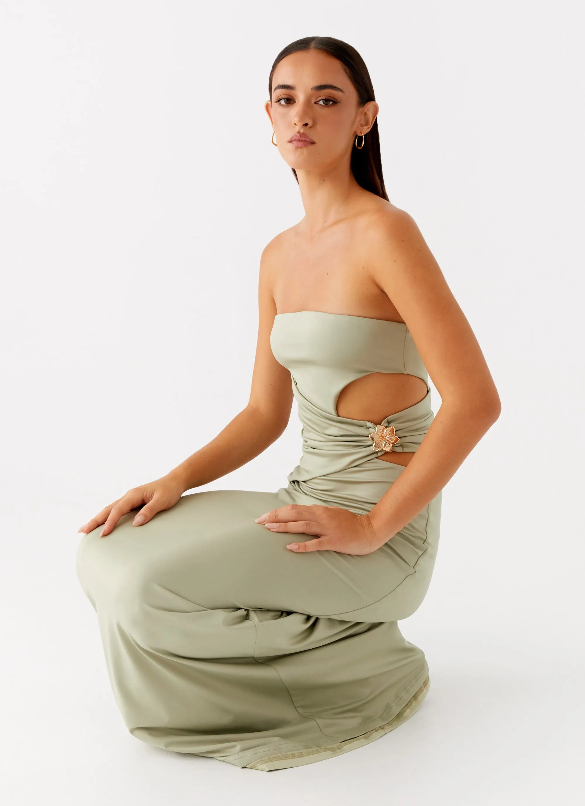 Anetta Maxi Dress - Sage sold by Peppermayo product image thumbnail 5