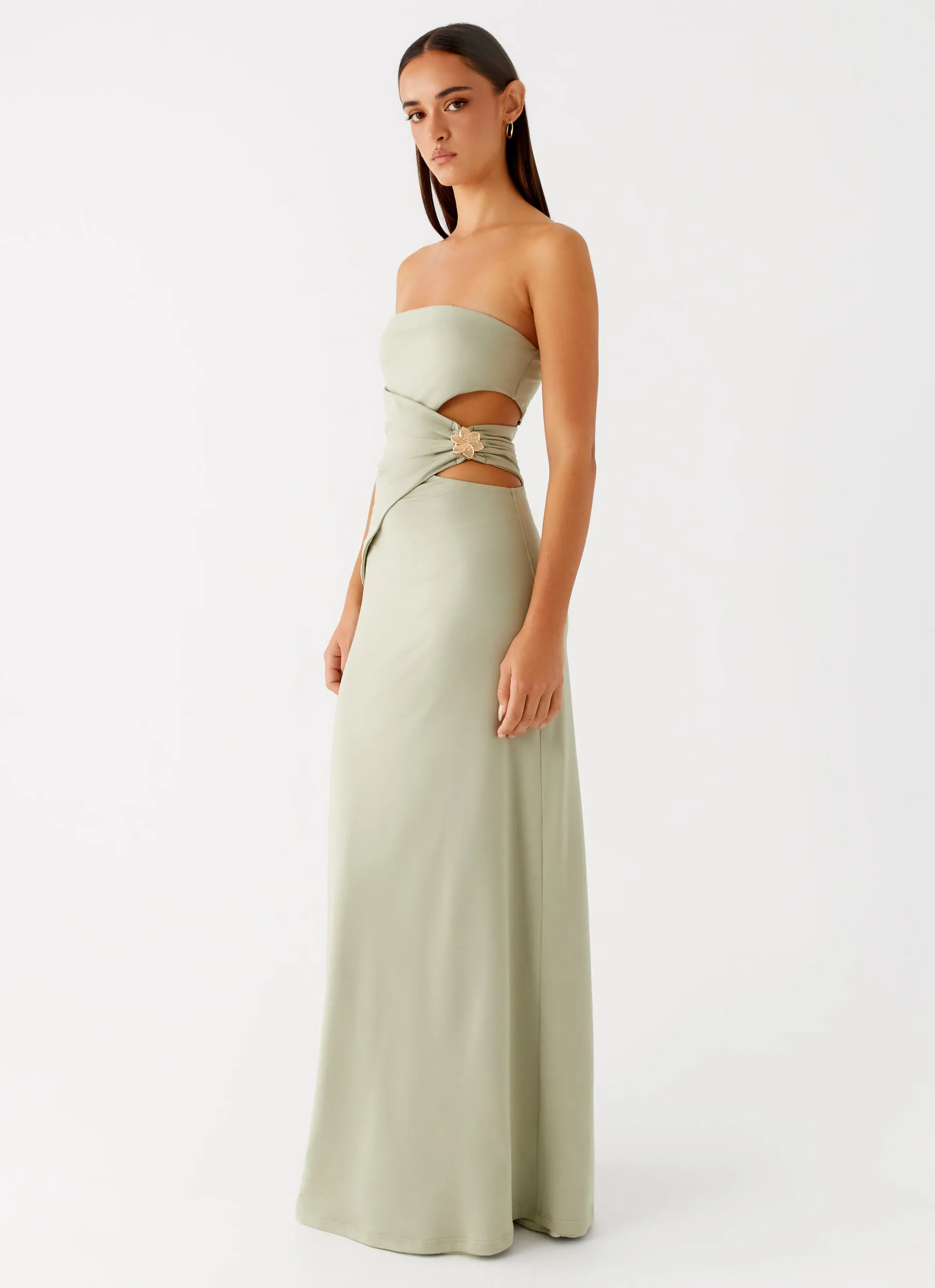 Anetta Maxi Dress - Sage sold by Peppermayo product image thumbnail 4