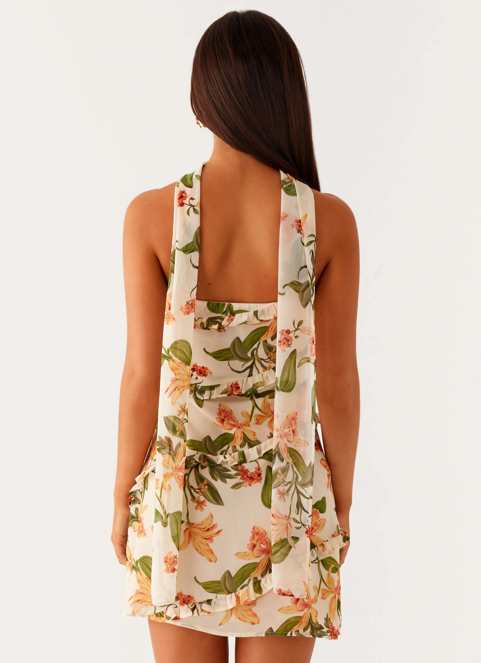 Edwina Strapless Mini Dress - Floral Print sold by Peppermayo product image thumbnail 2