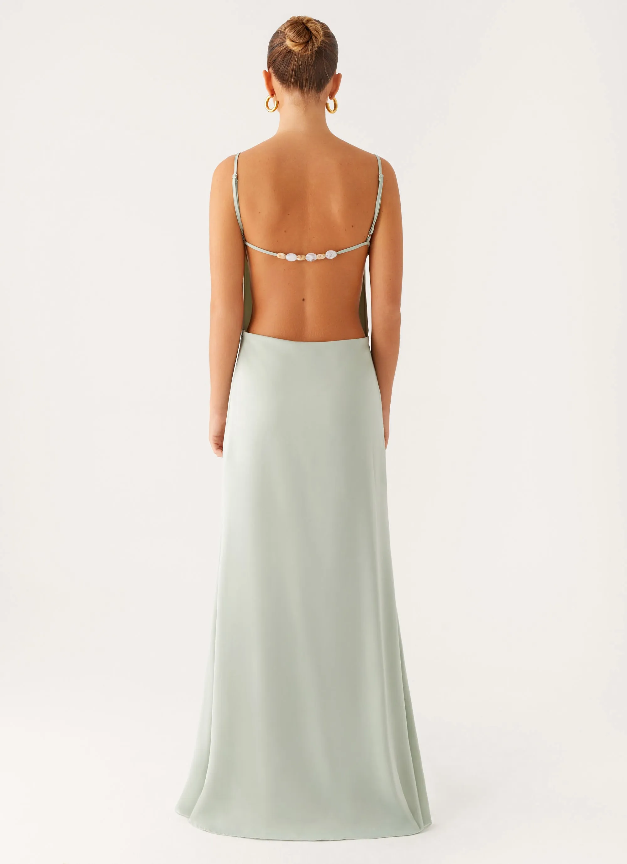 Yves Maxi Dress - Mint sold by Peppermayo product image thumbnail 3