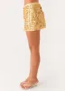 Kasen Sequin Mini Skirt - Gold sold by Peppermayo