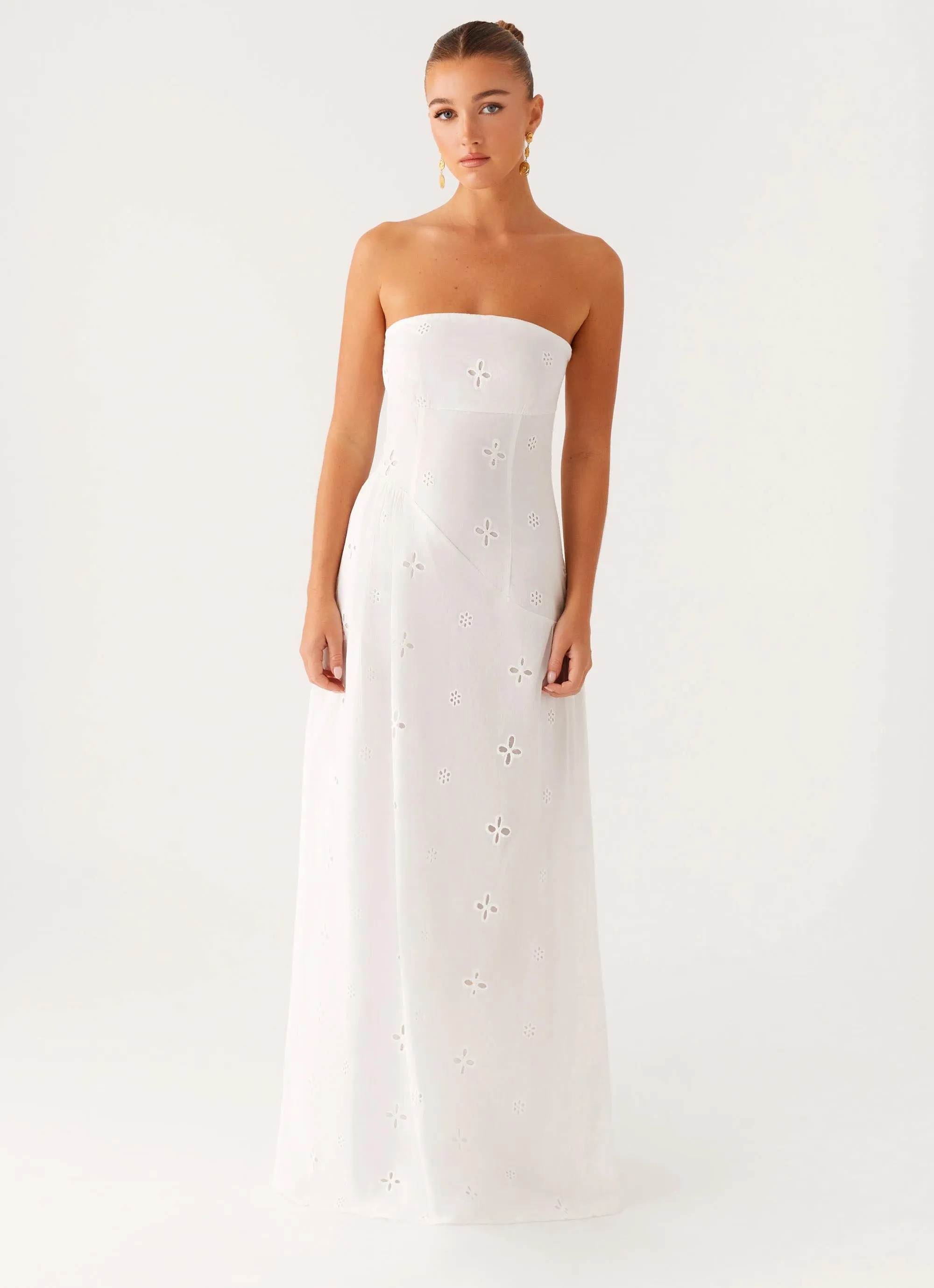Sunkissed Maxi Dress - Ivory sold by Peppermayo product image thumbnail 4