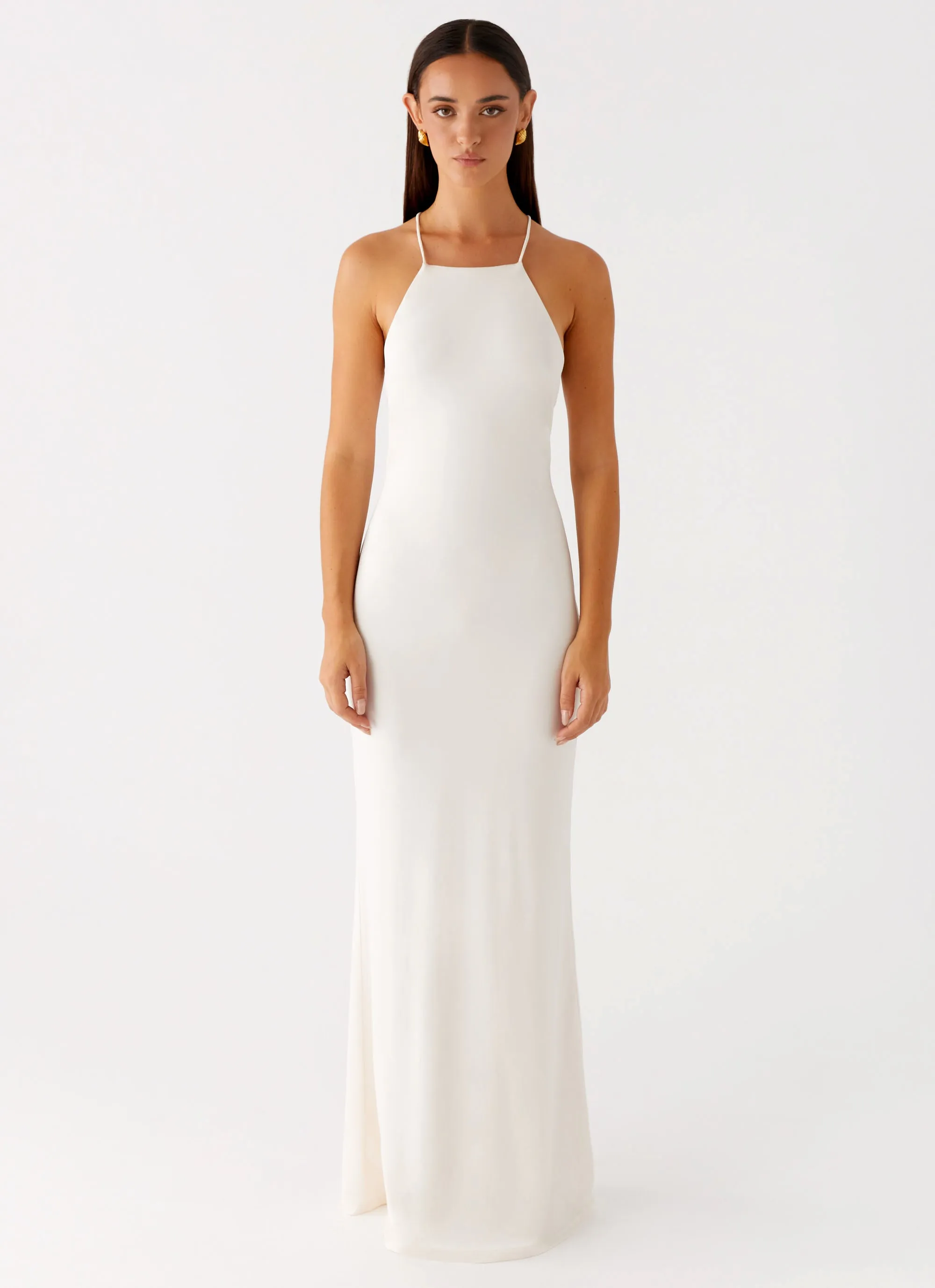Raffa Pearl Maxi Dress - Ivory sold by Peppermayo product image thumbnail 5