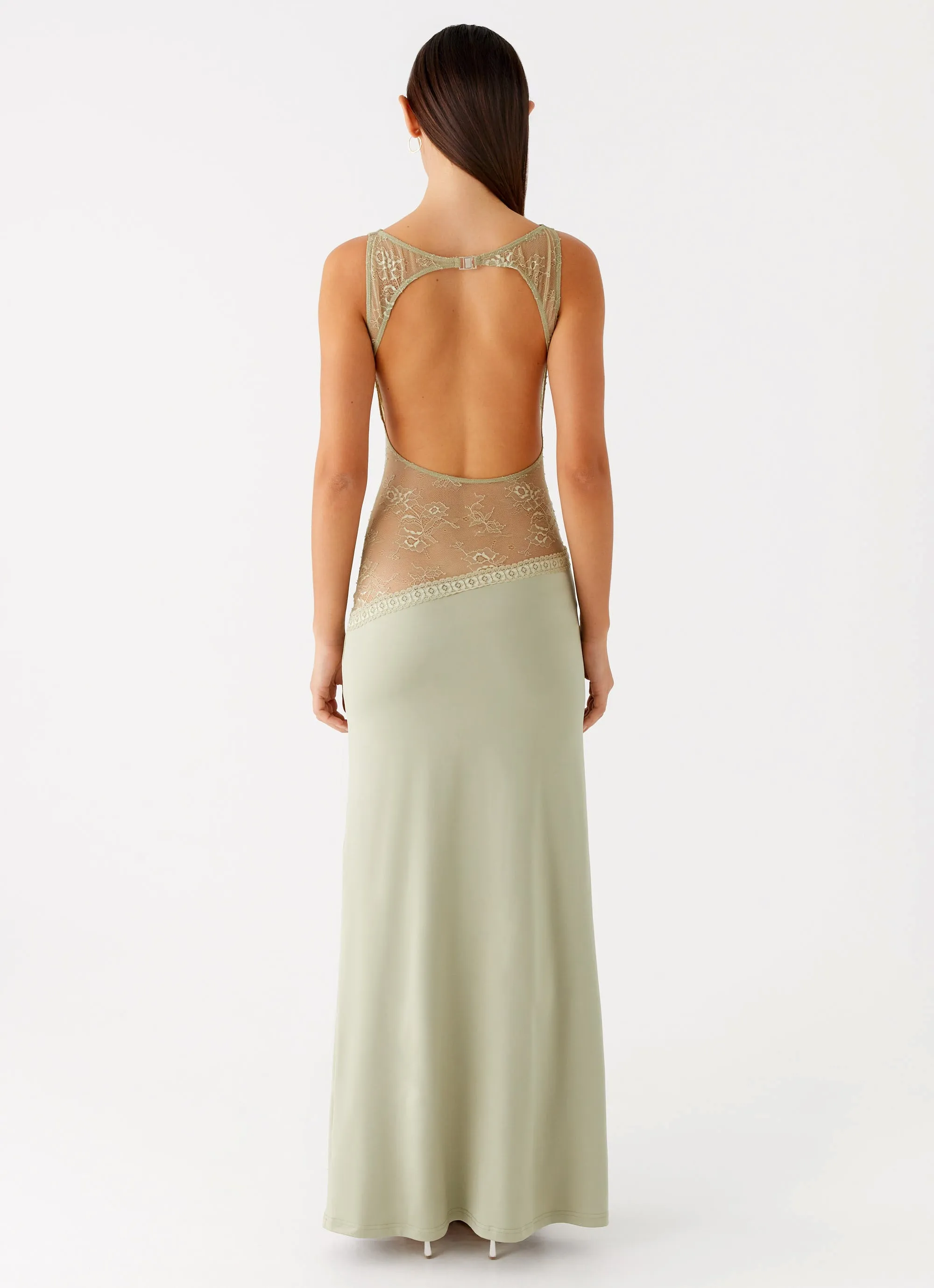 Lucinda Maxi Dress - Sage sold by Peppermayo product image thumbnail 3