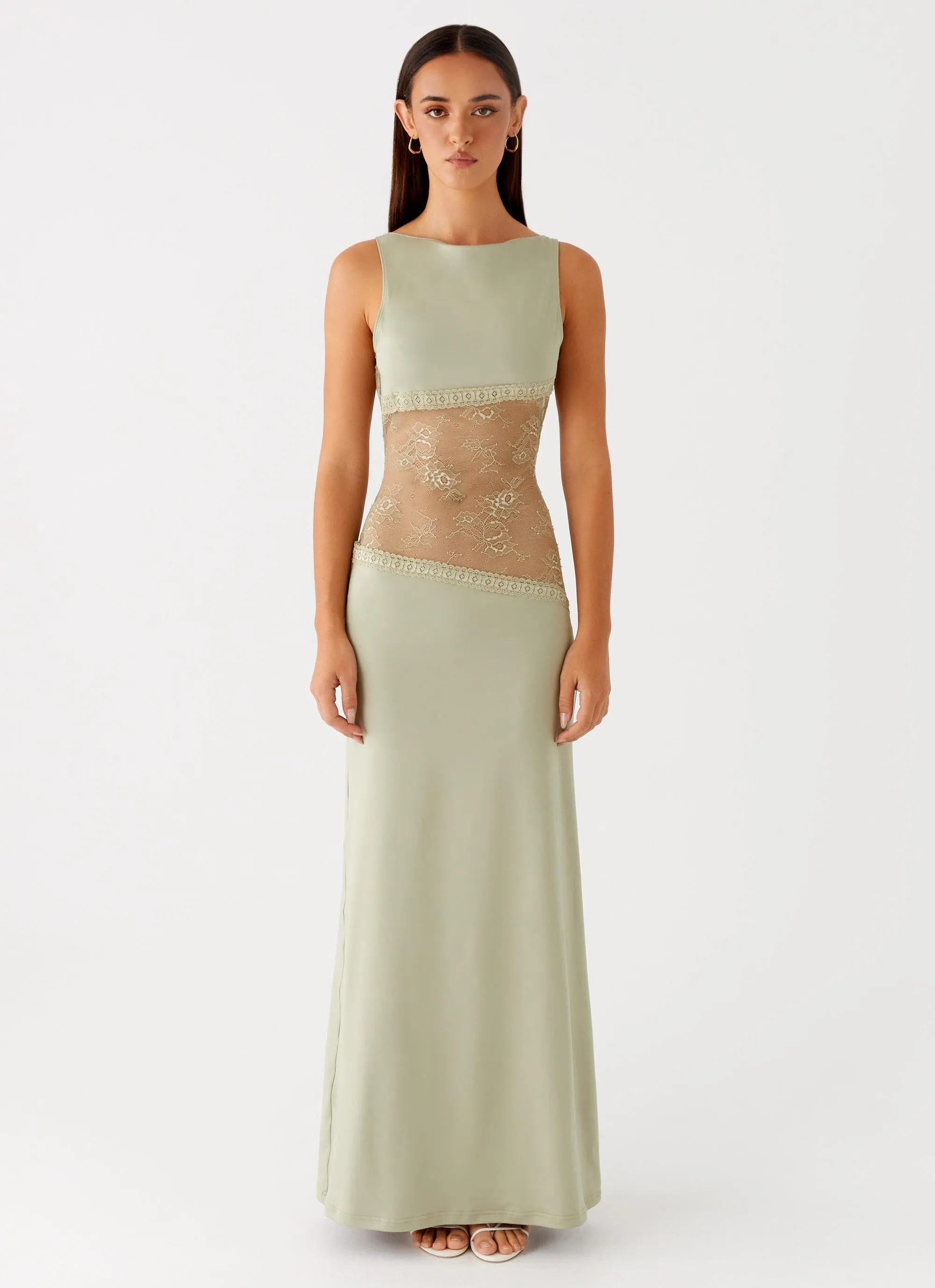 Lucinda Maxi Dress - Sage sold by Peppermayo product image thumbnail 5