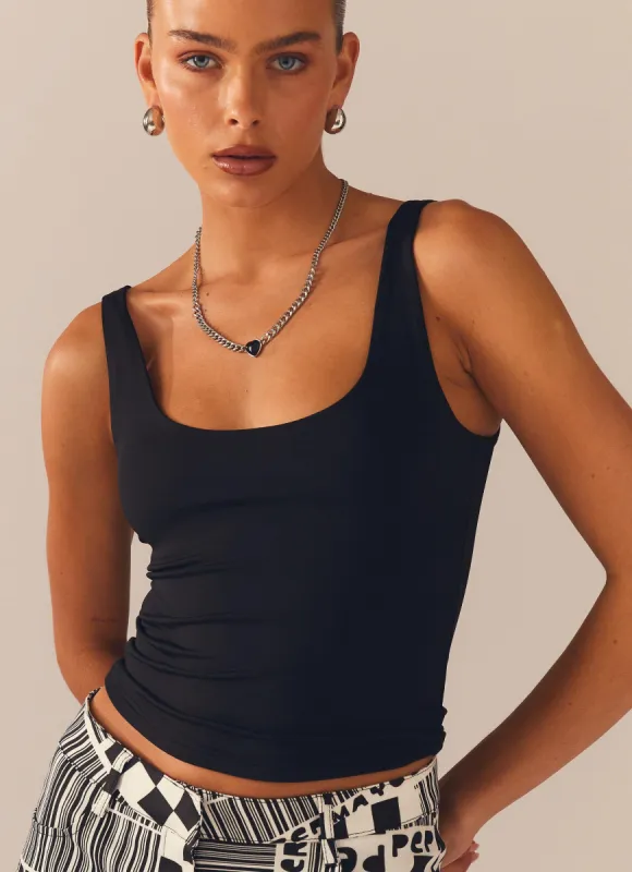 Style Essential Tank - Black sold by Peppermayo