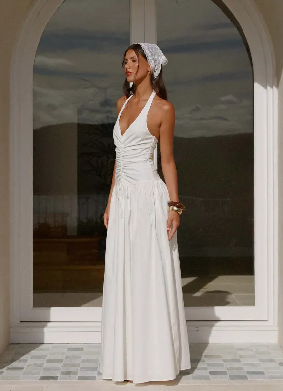 Narnie Maxi Dress - Ivory made by Peppermayo
