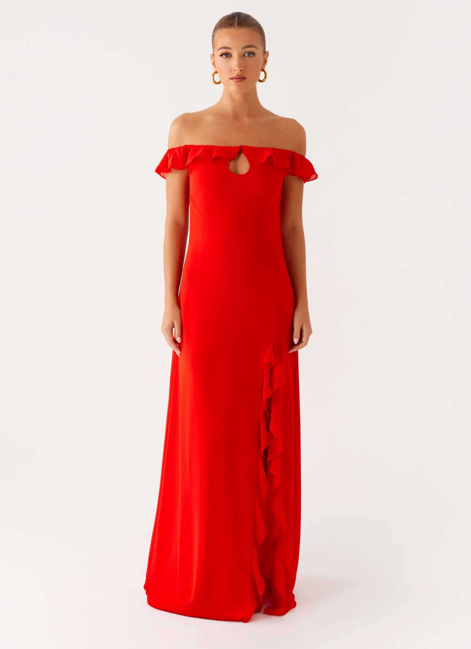 Braxton Maxi Dress - Red sold by Peppermayo product image thumbnail 5