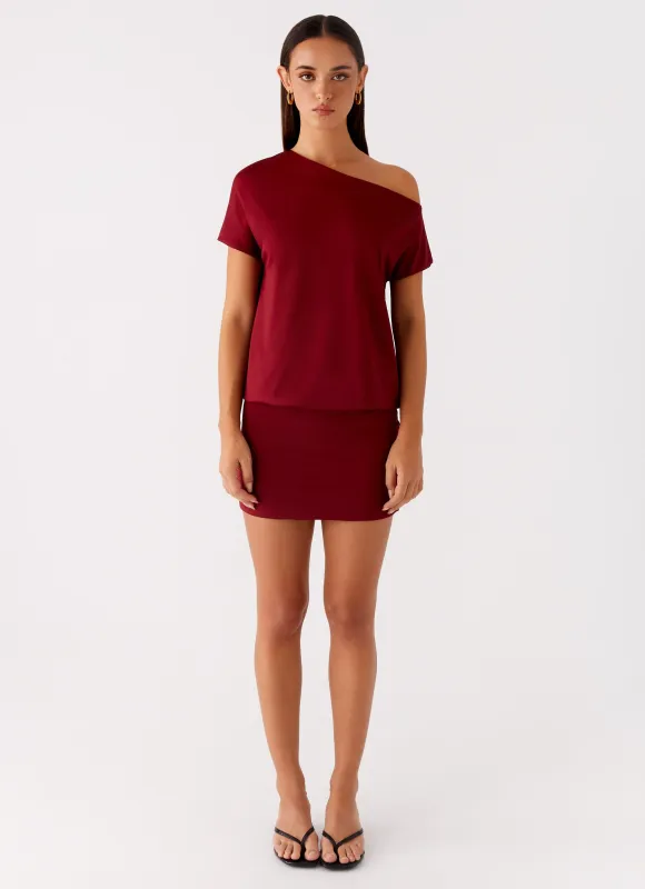 スーツ・フォーマル・ドレス CREAM BUTTONED KNIT MINI DRESS 209230mm.1.jpg