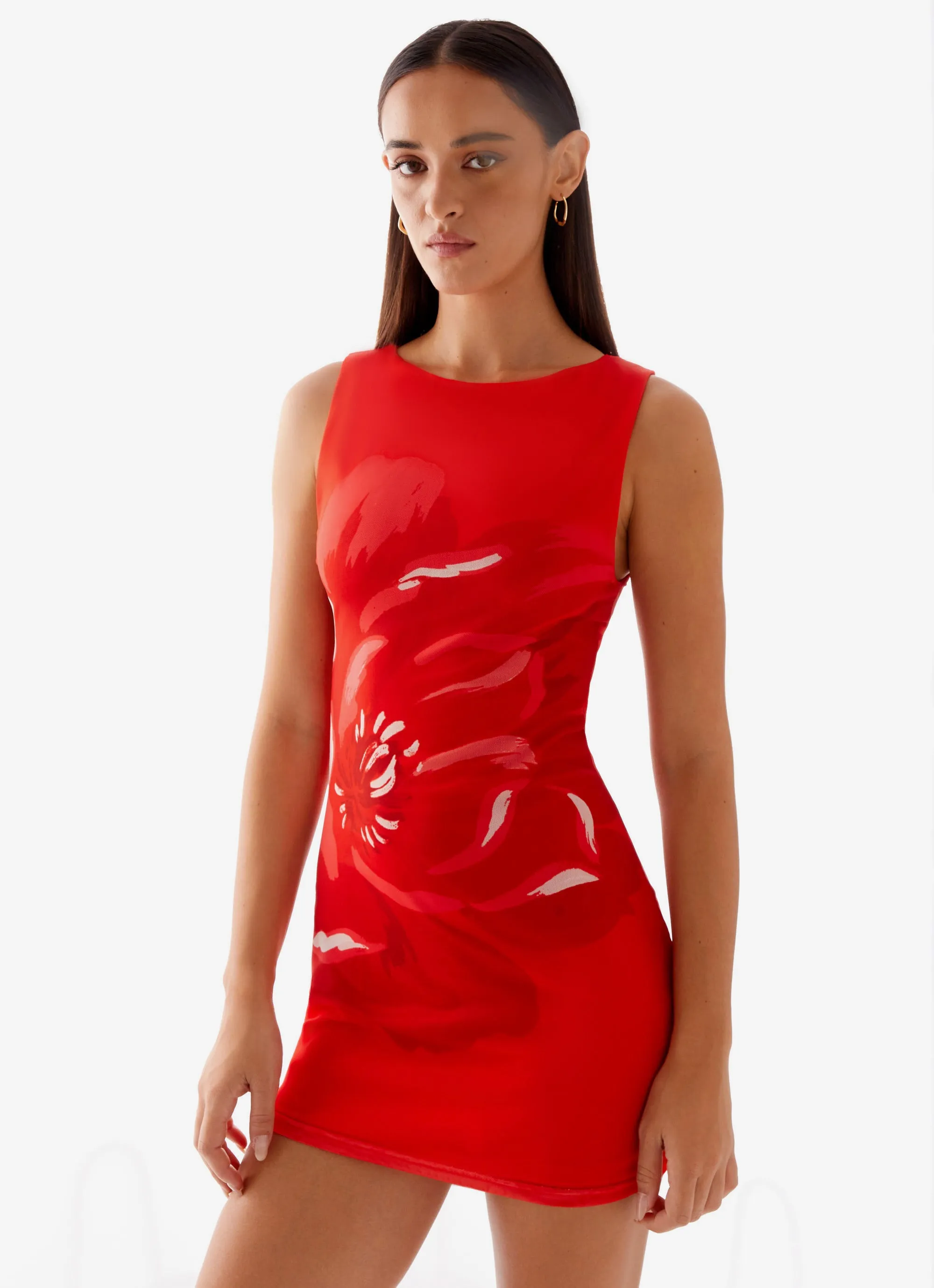 Happy Hour Mini Dress - Red sold by Peppermayo product image thumbnail 5