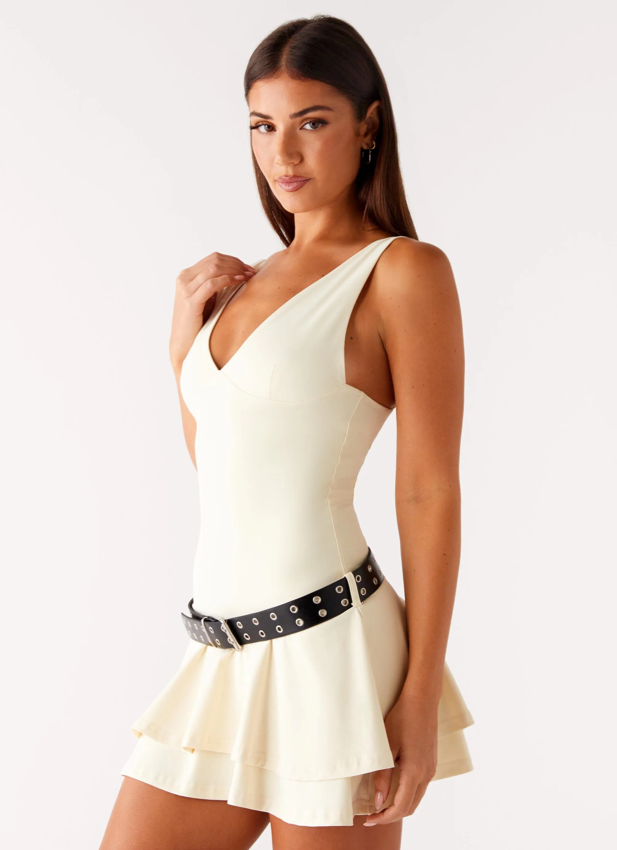 Gold Coast Mini Dress - Yellow sold by Peppermayo product image thumbnail 4