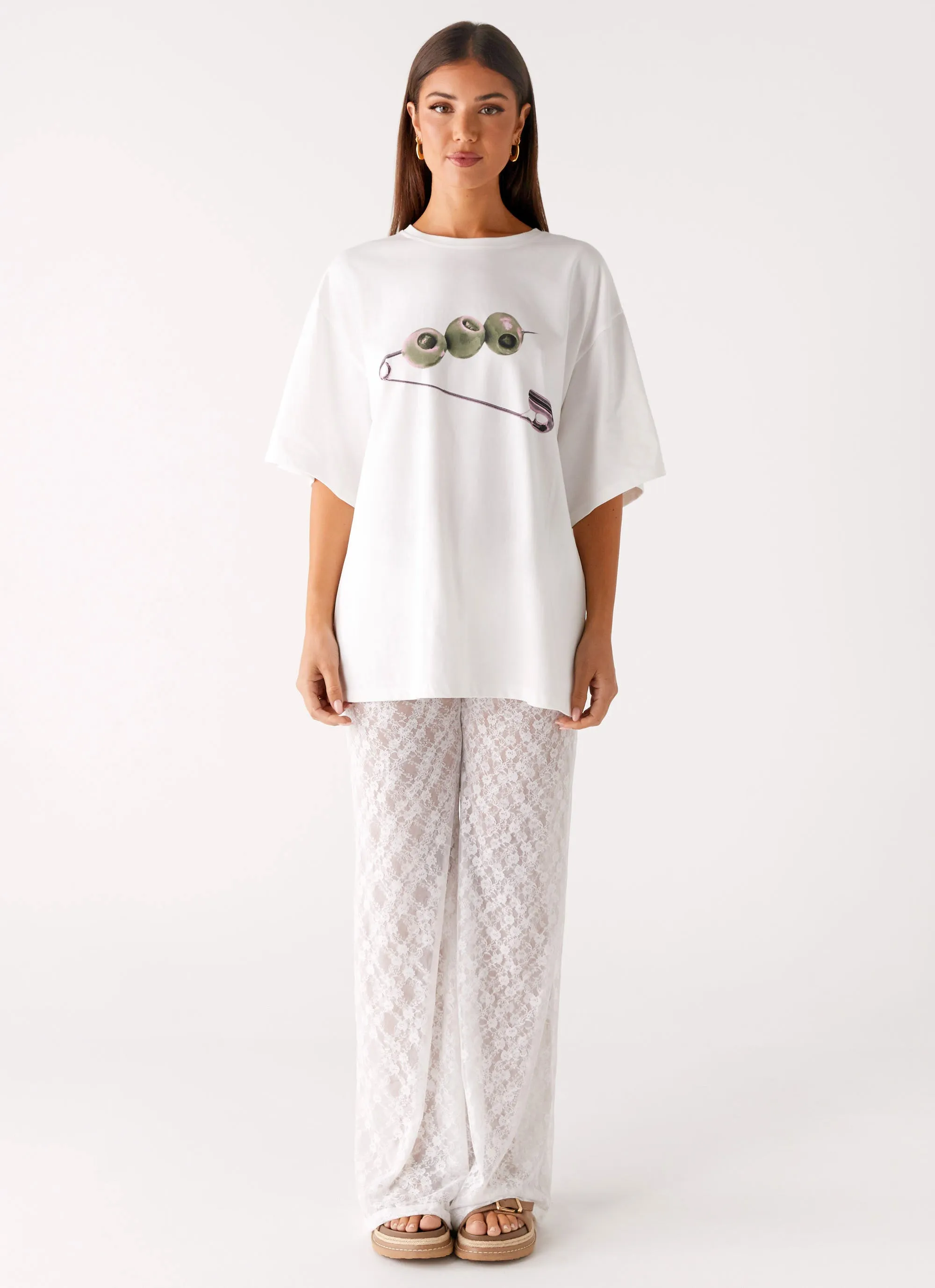 Matcha Lace Pants - White sold by Peppermayo product image thumbnail 2