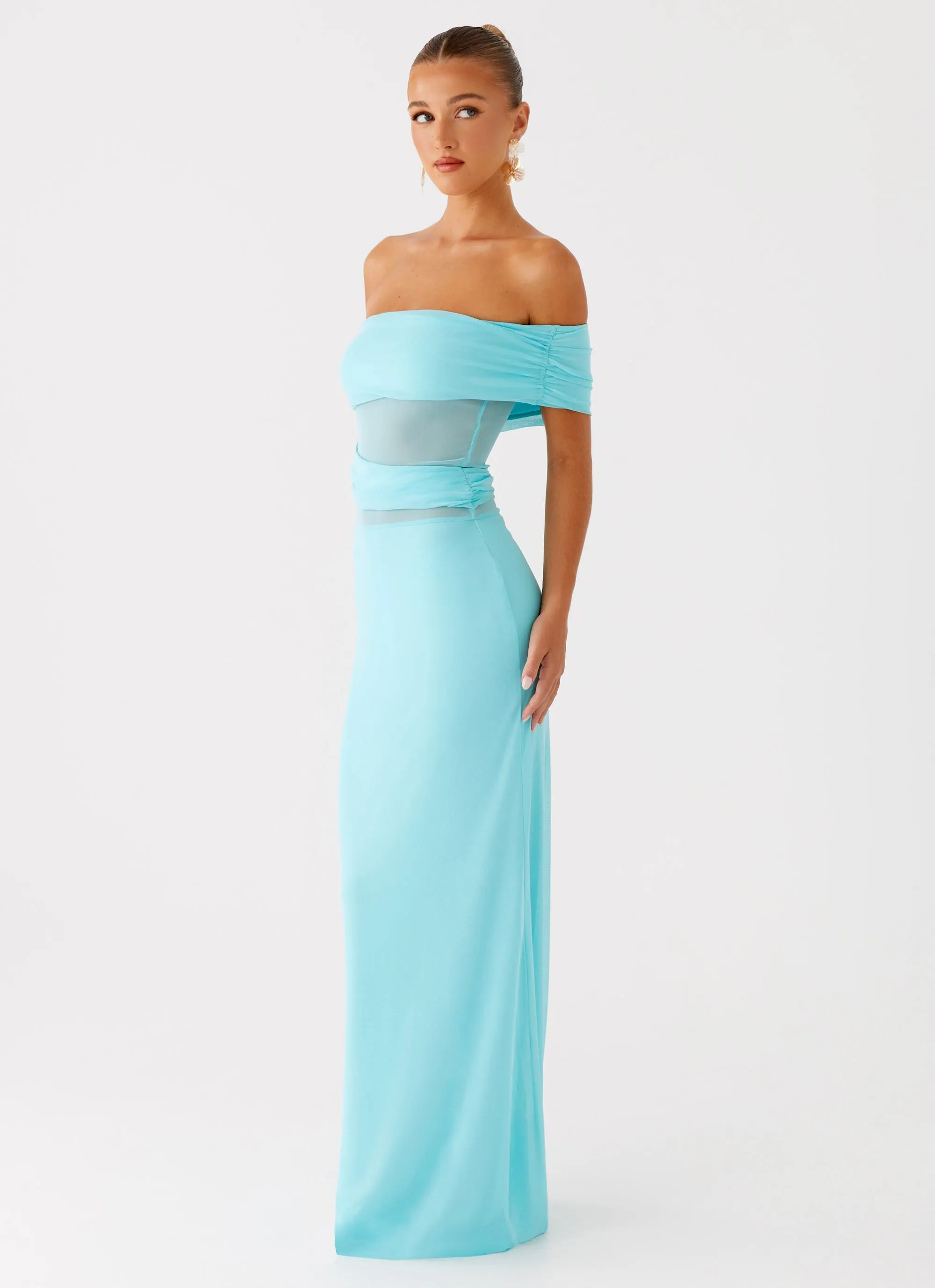 Lumi Maxi Dress - Turquoise sold by Peppermayo product image thumbnail 5