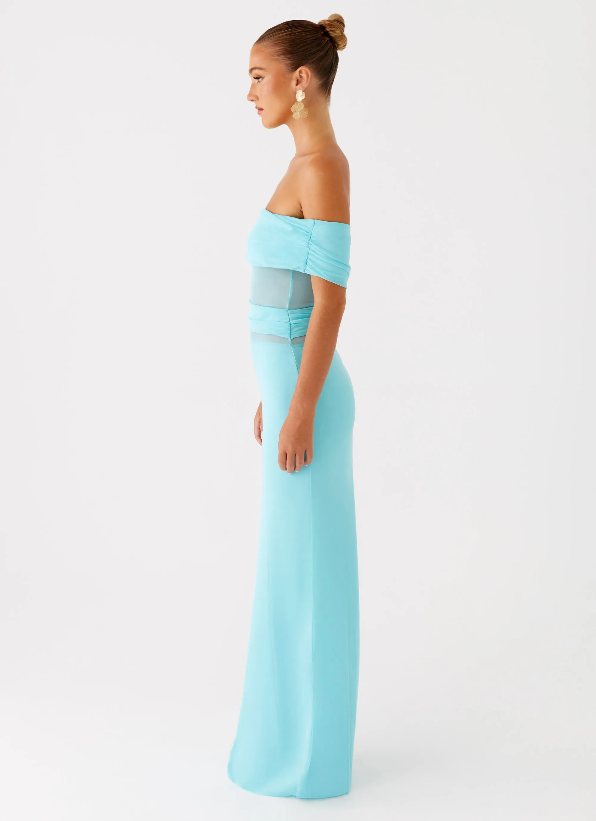 Lumi Maxi Dress - Turquoise sold by Peppermayo product image thumbnail 3