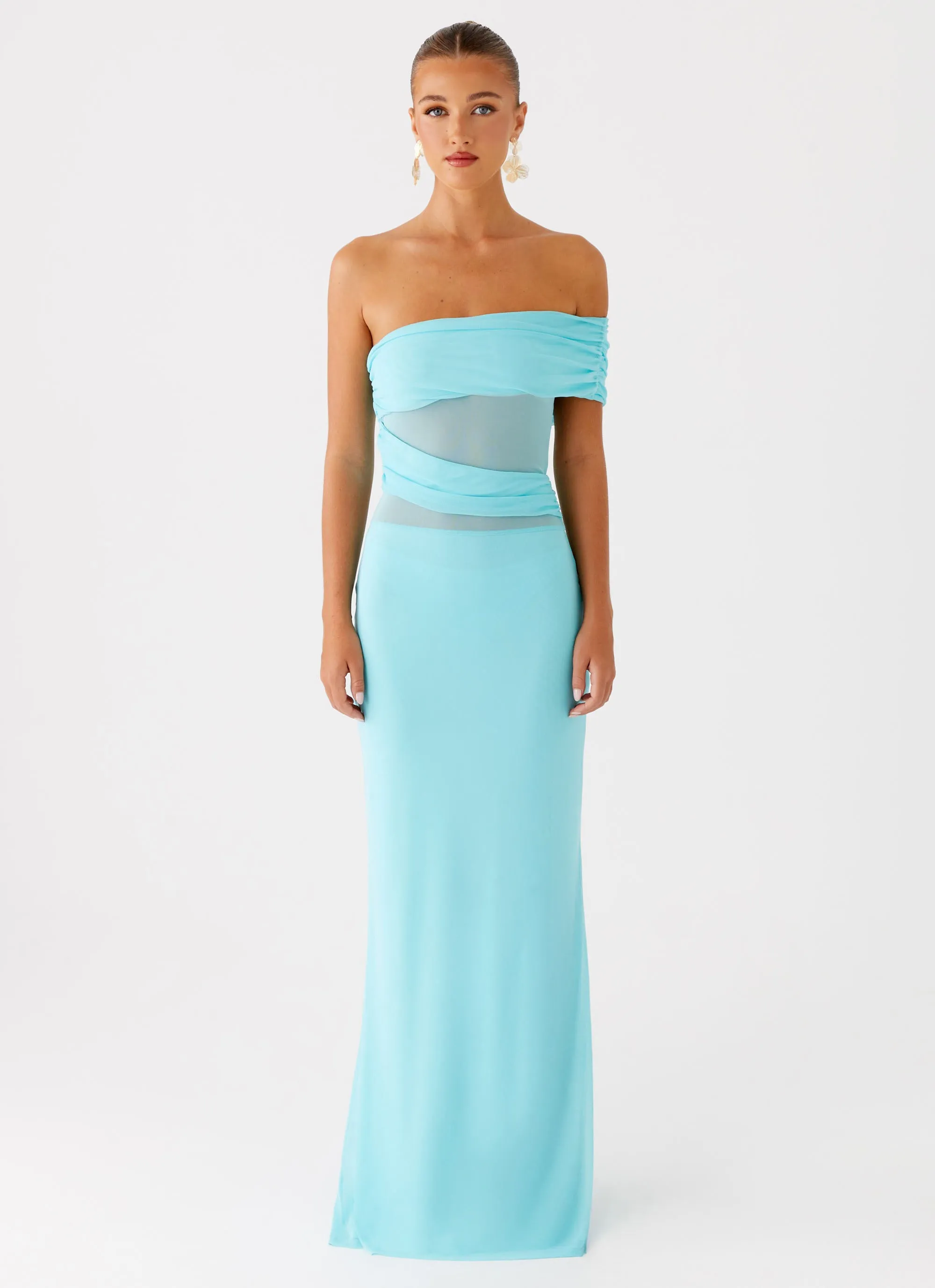 Lumi Maxi Dress - Turquoise sold by Peppermayo product image thumbnail 2