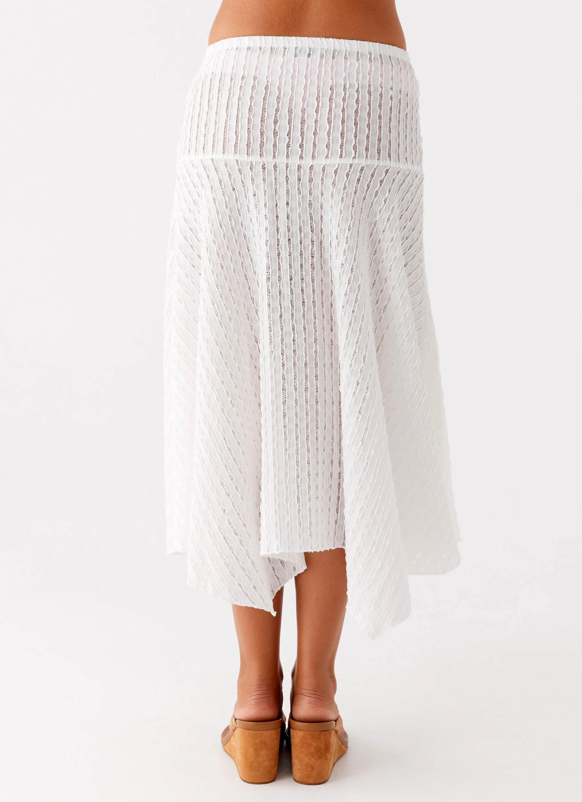 Katta Midi Skirt - Ivory sold by Peppermayo product image thumbnail 3