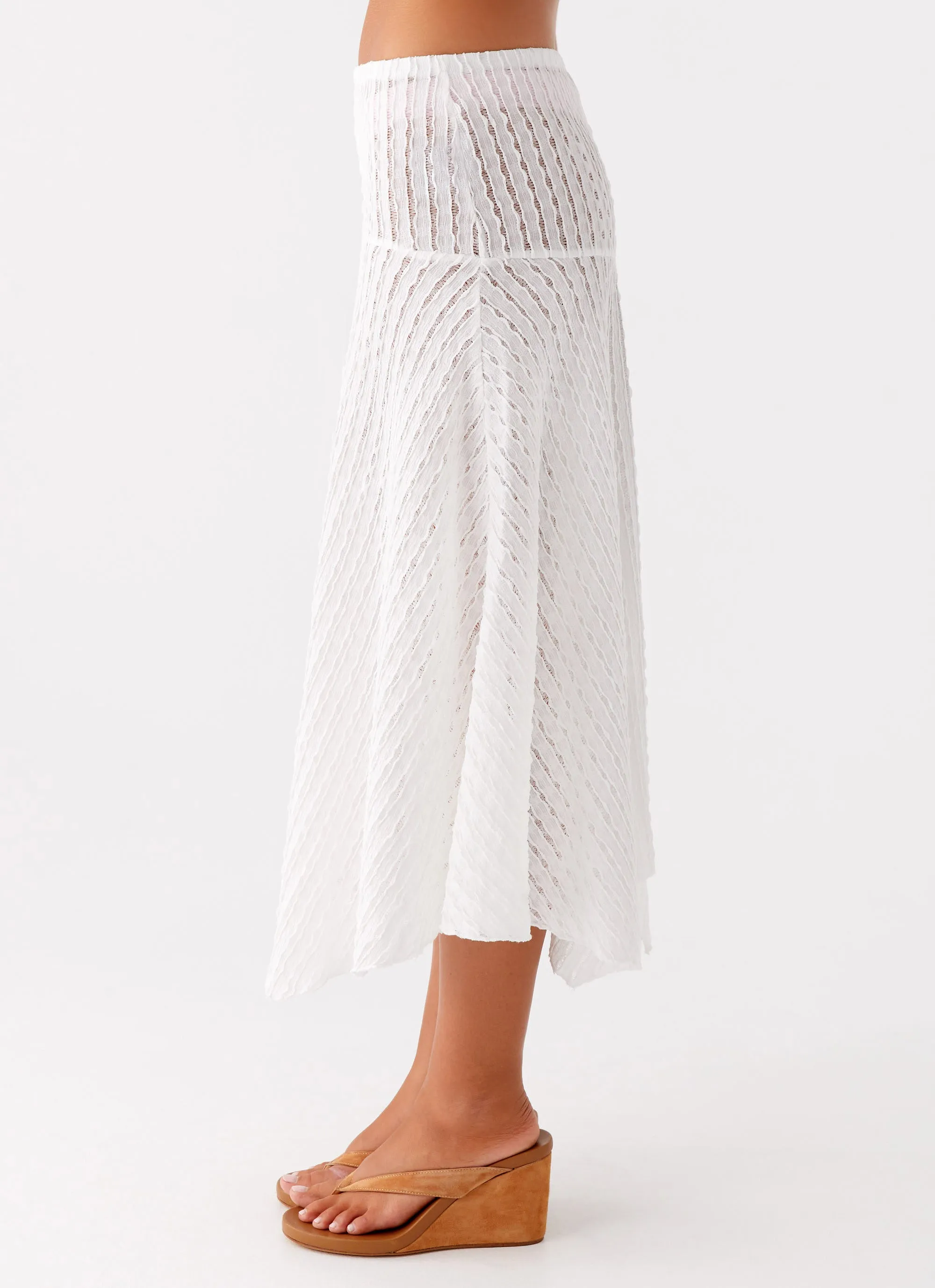 Katta Midi Skirt - Ivory sold by Peppermayo product image thumbnail 2