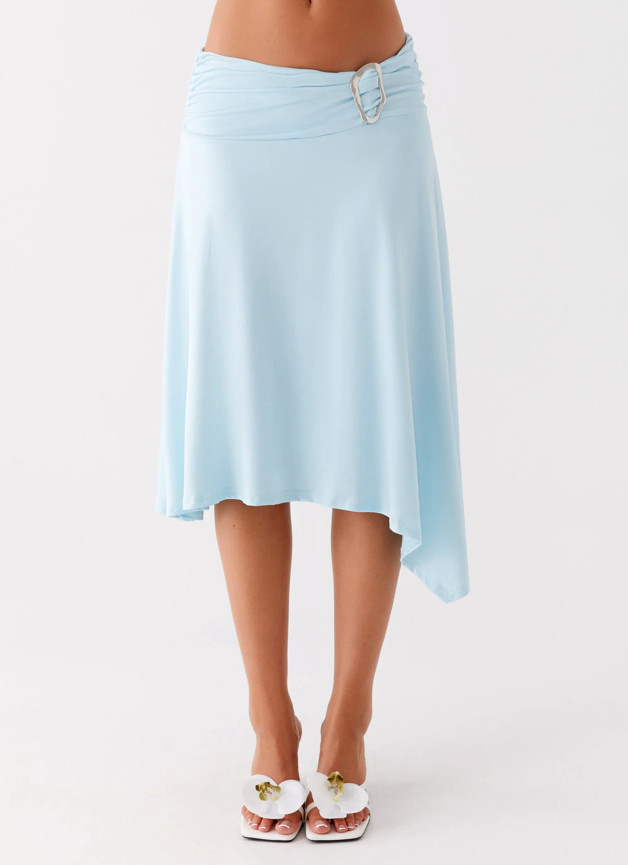 Brisa Midi Skirt - Turquoise sold by Peppermayo product image thumbnail 5