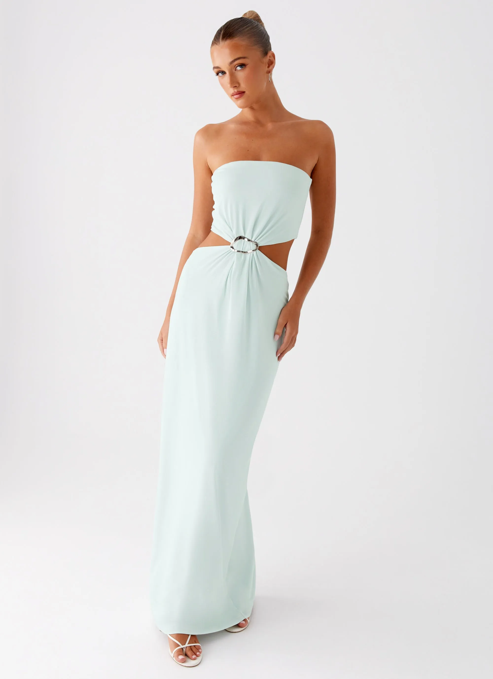 Mayfair Maxi Dress - Mint sold by Peppermayo product image thumbnail 4