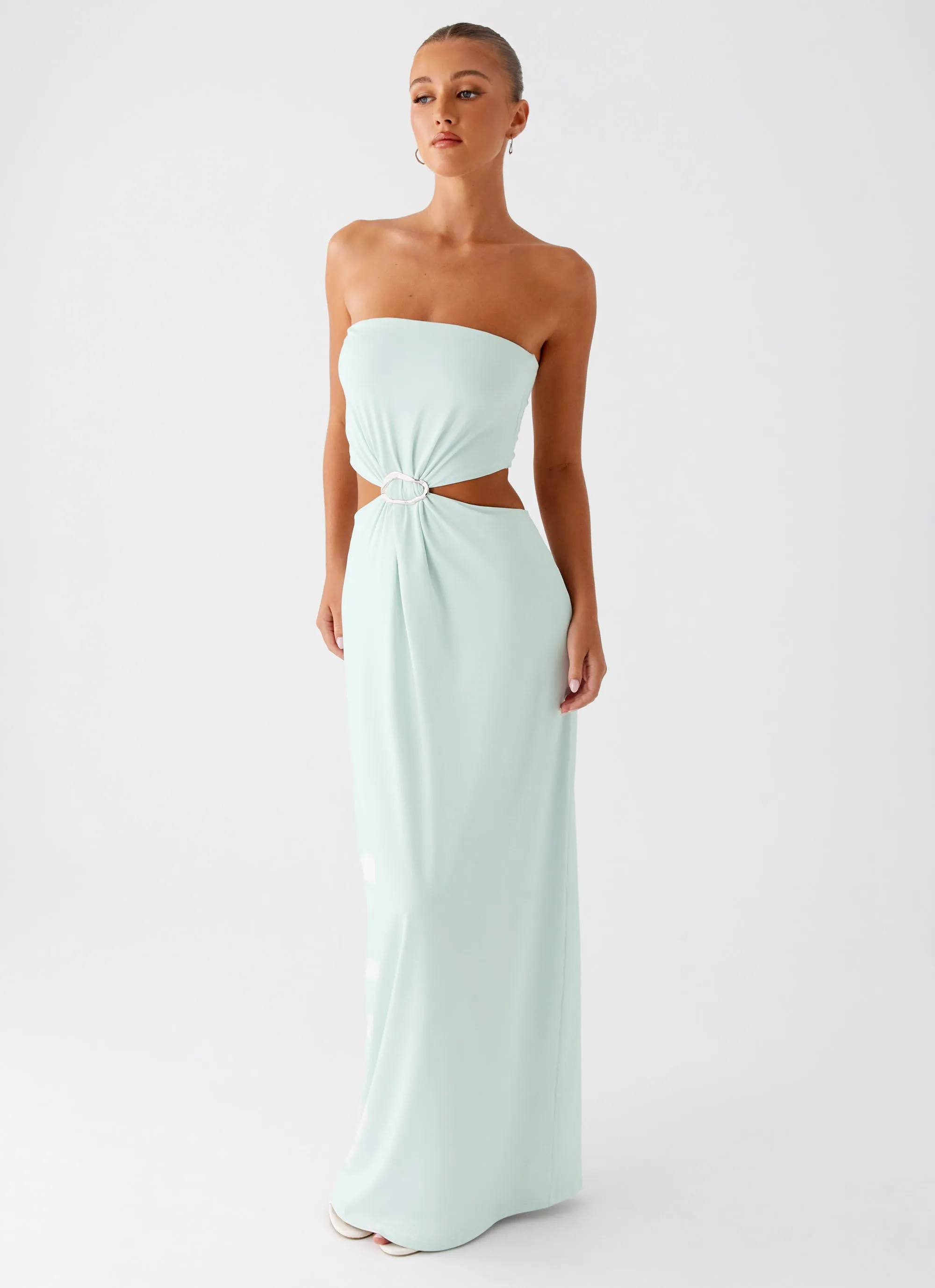 Mayfair Maxi Dress - Mint sold by Peppermayo product image thumbnail 5