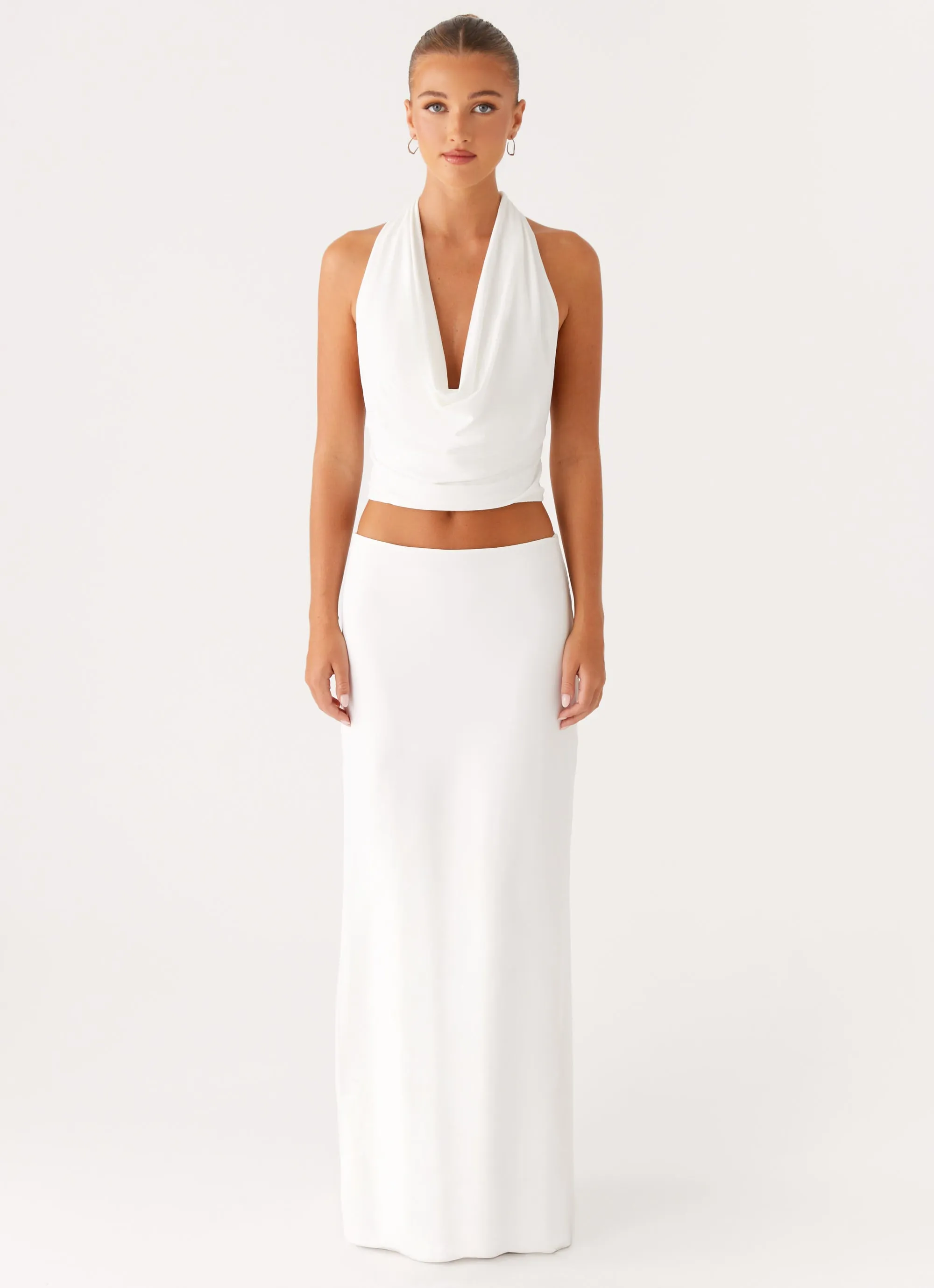Ashi Maxi Skirt - White sold by Peppermayo product image thumbnail 2