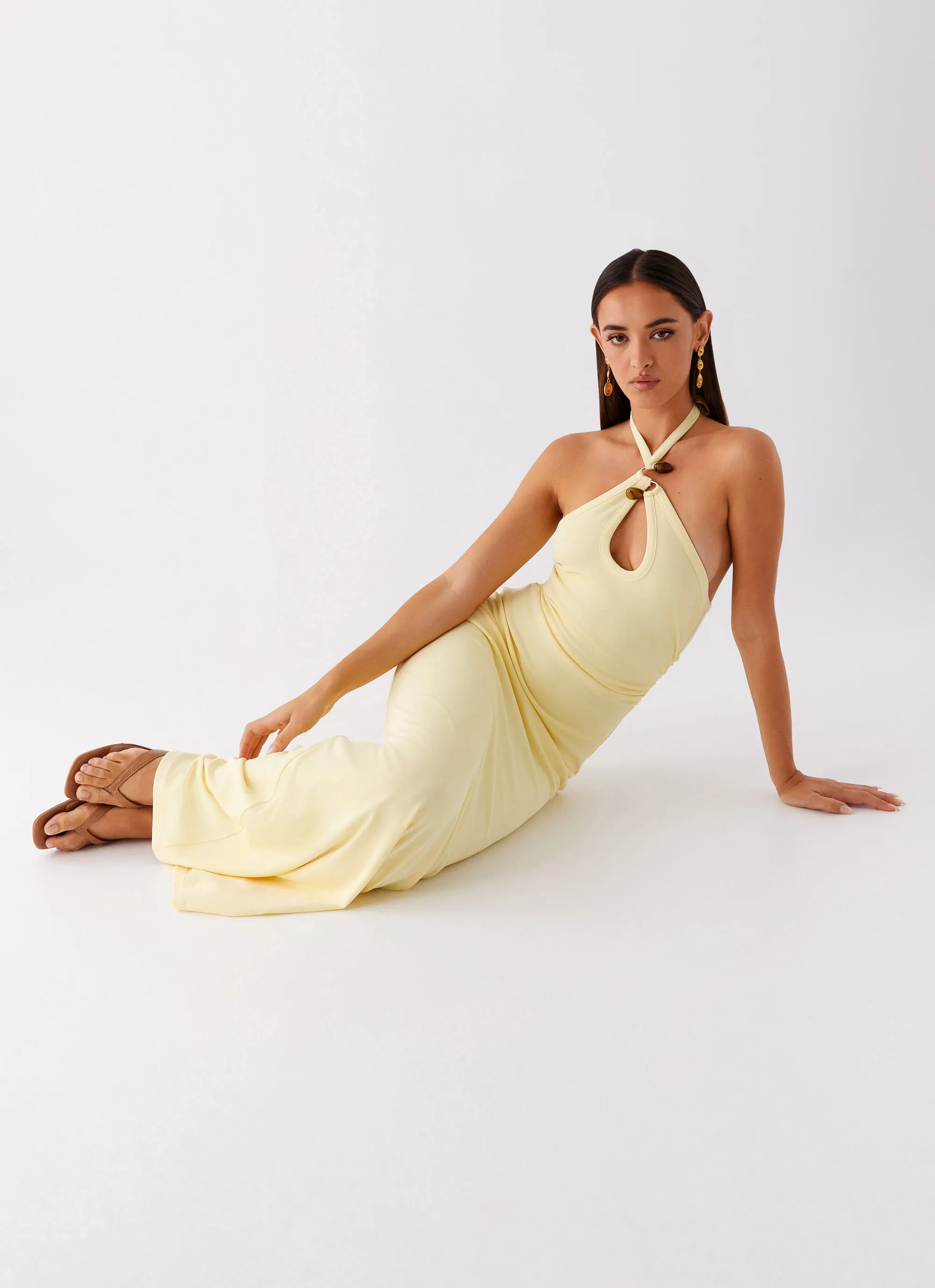 Instant Attraction Maxi Dress - Yellow sold by Peppermayo product image thumbnail 5