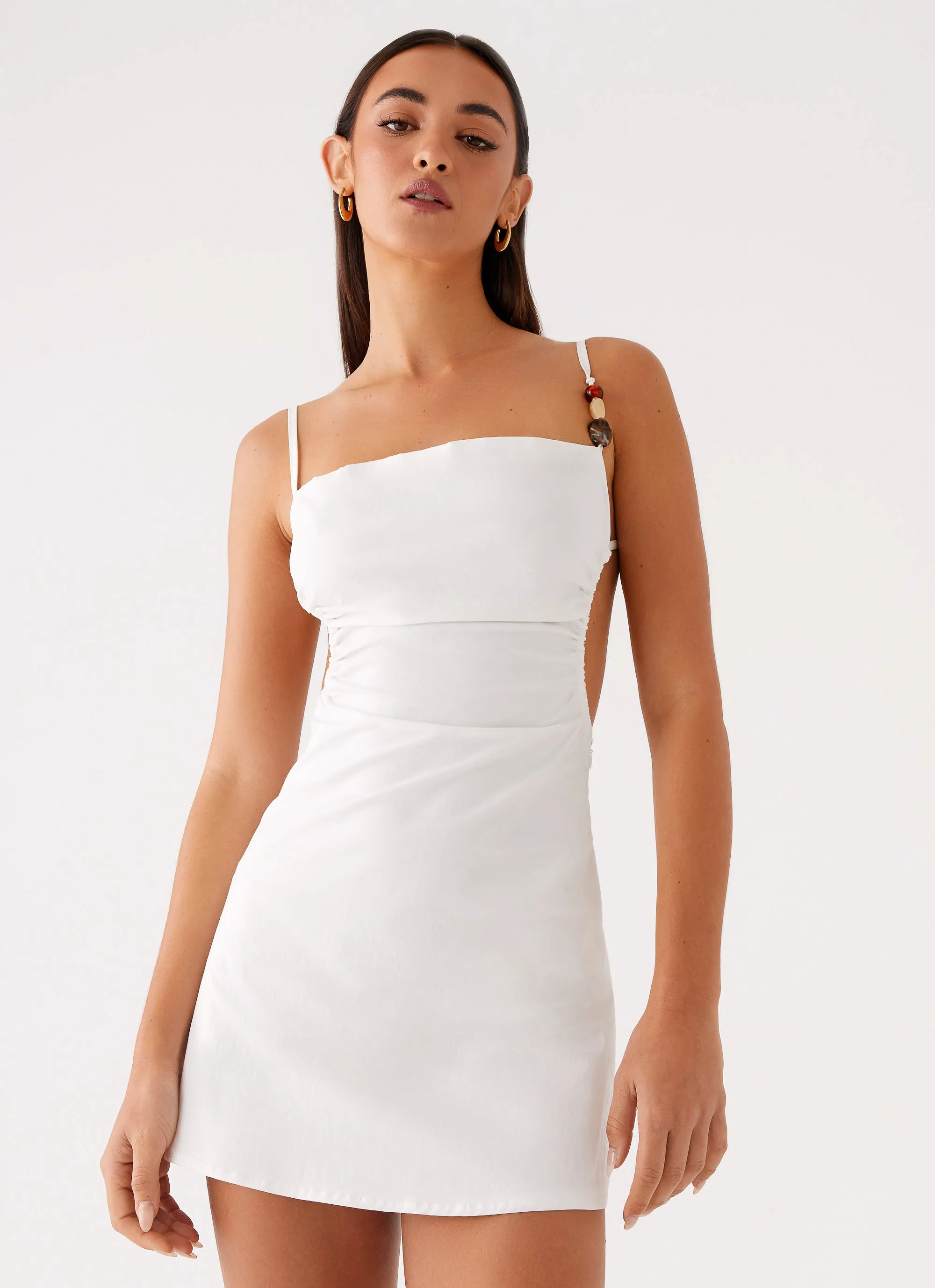 Marlon Mini Dress - White sold by Peppermayo product image thumbnail 2