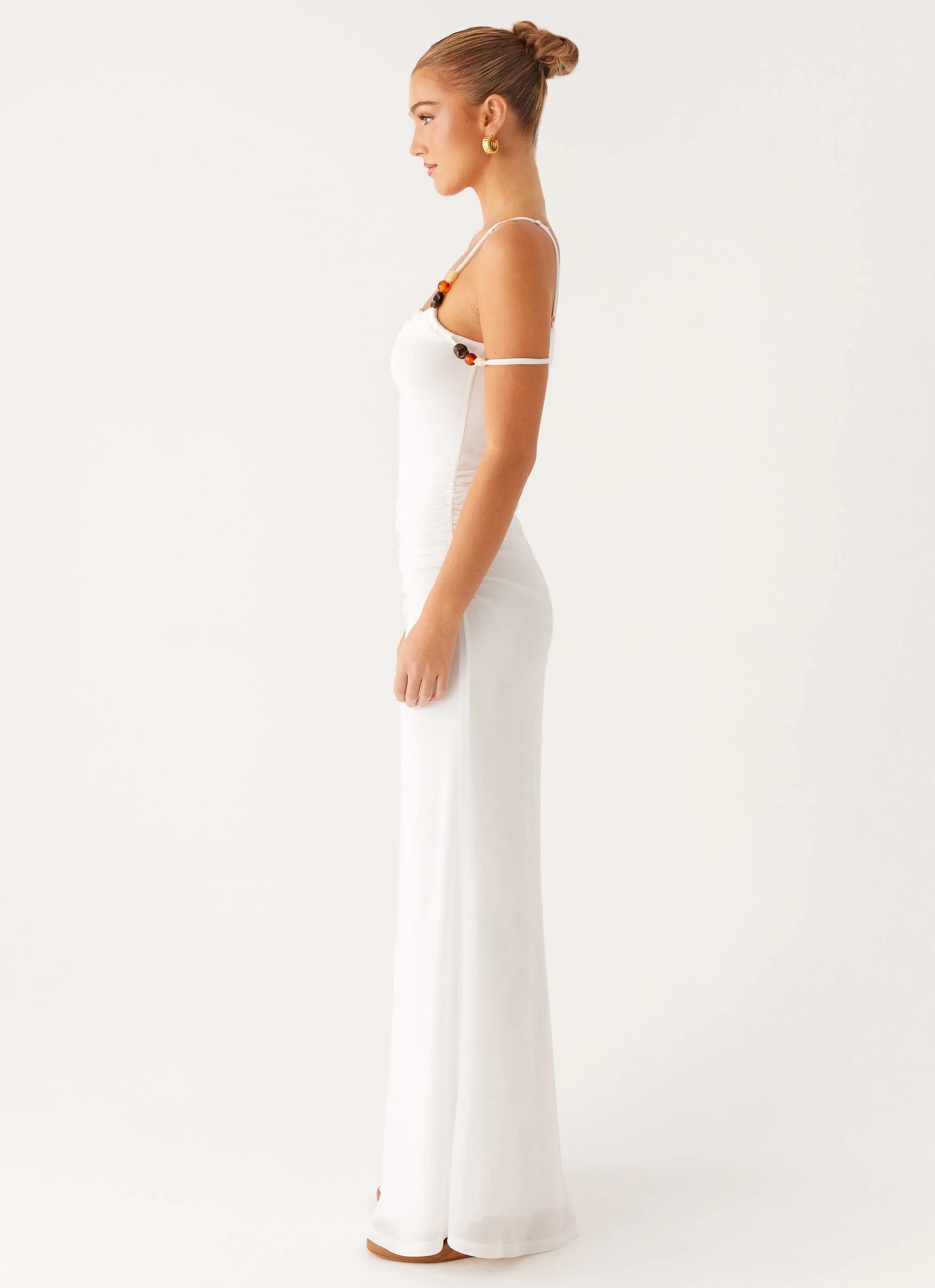 Conquer Maxi Dress - Off White sold by Peppermayo product image thumbnail 2