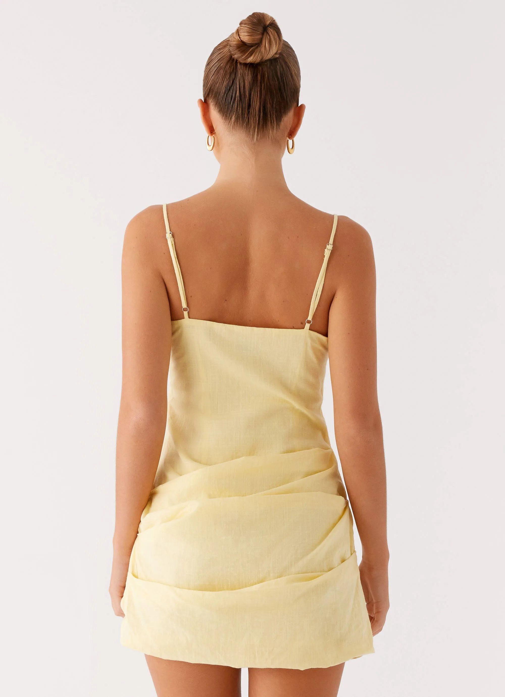 Adella Mini Dress - Yellow sold by Peppermayo product image thumbnail 3