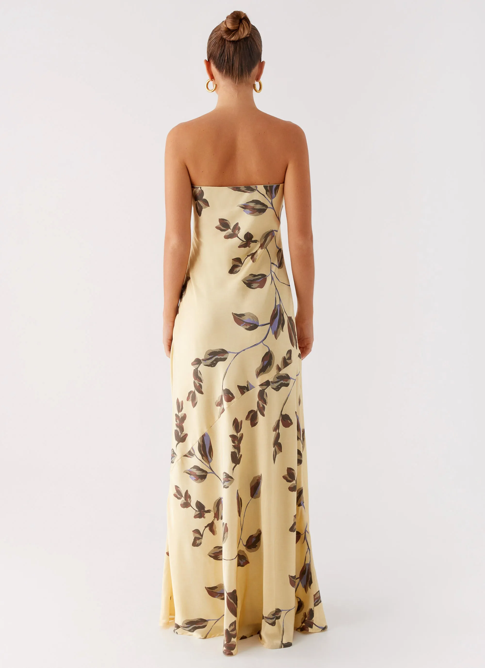 Alisa Strapless Maxi Dress - Buttercream Bliss sold by Peppermayo product image thumbnail 3
