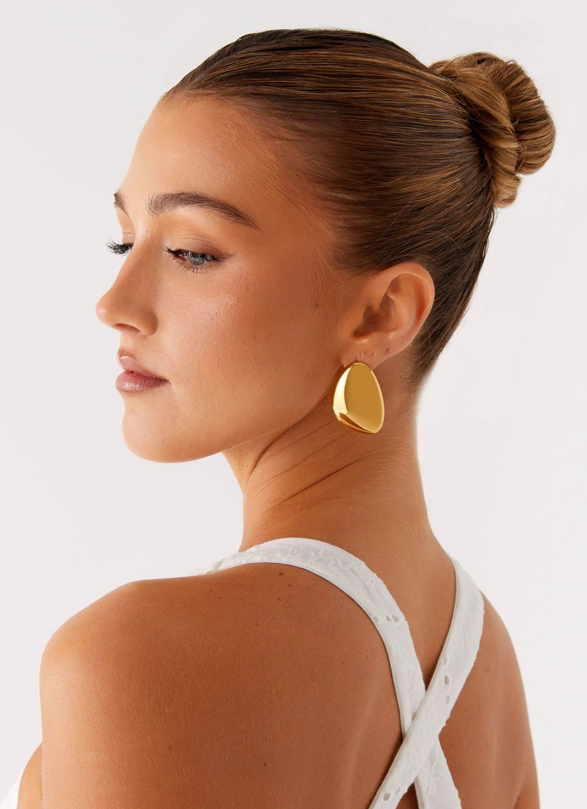 Bambi Earrings - Gold sold by Peppermayo product image thumbnail 4