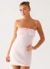 Evity Mini Dress - Pink sold by Peppermayo