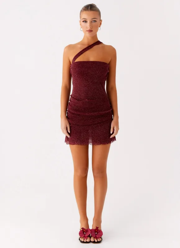 Misty Contour Mini Dress - Bubblegum Pink | Parallel