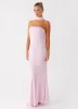 Under The Pagoda Maxi Dress - Pink sold by Peppermayo