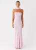 Under The Pagoda Maxi Dress - Pink sold by Peppermayo