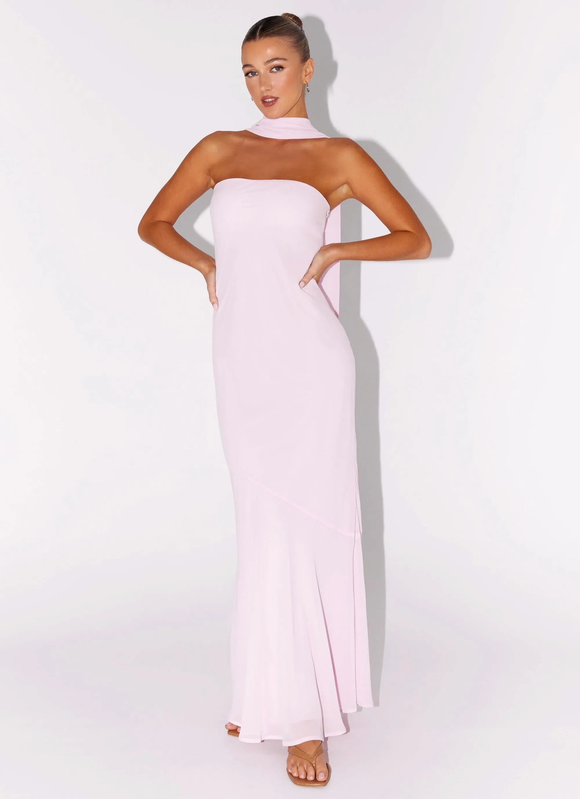 Under The Pagoda Maxi Dress - Pink sold by Peppermayo product image thumbnail 3