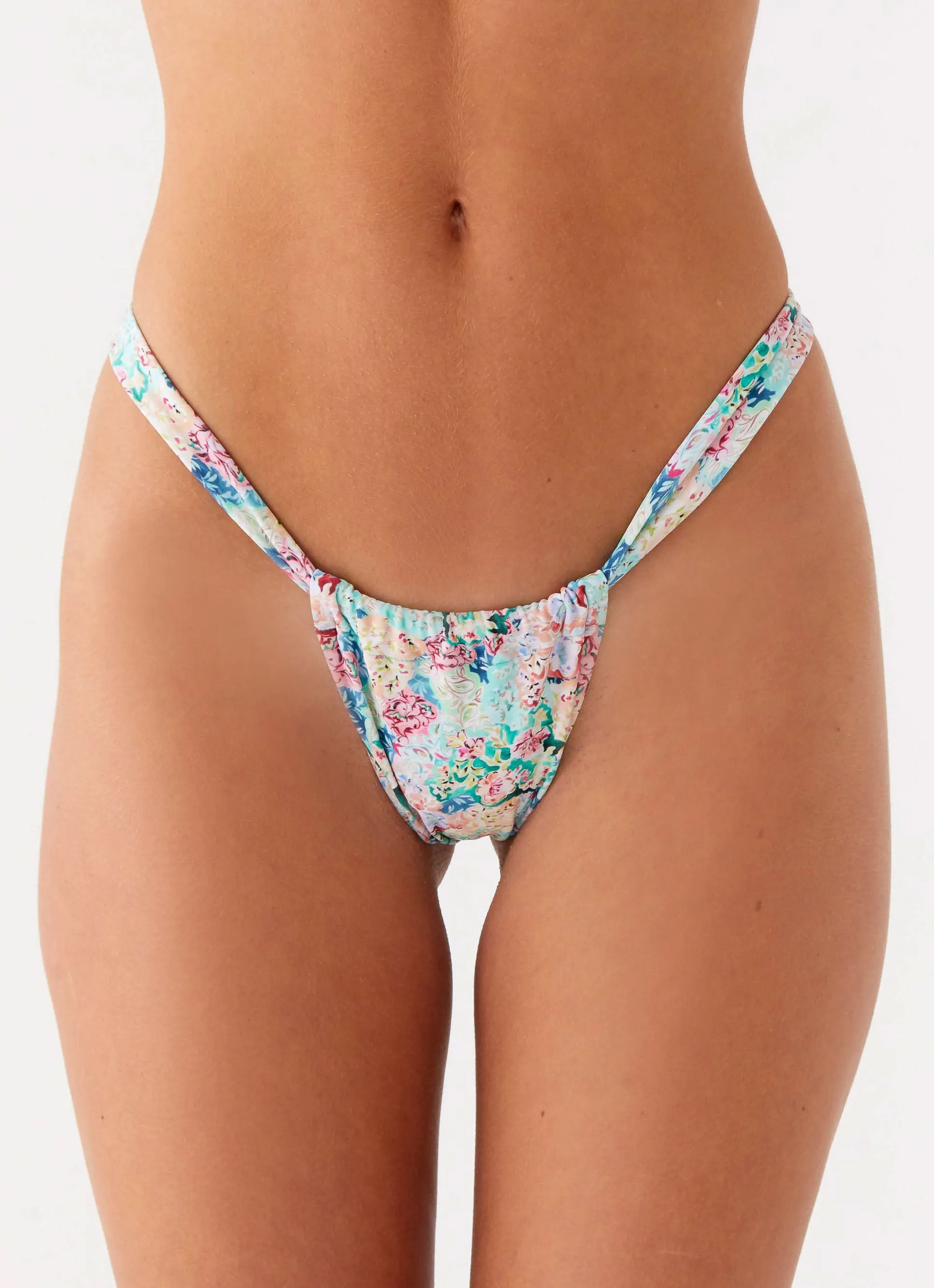 Airlie Scrunch Bikini Bottoms - Santorini Floral sold by Peppermayo product image thumbnail 2