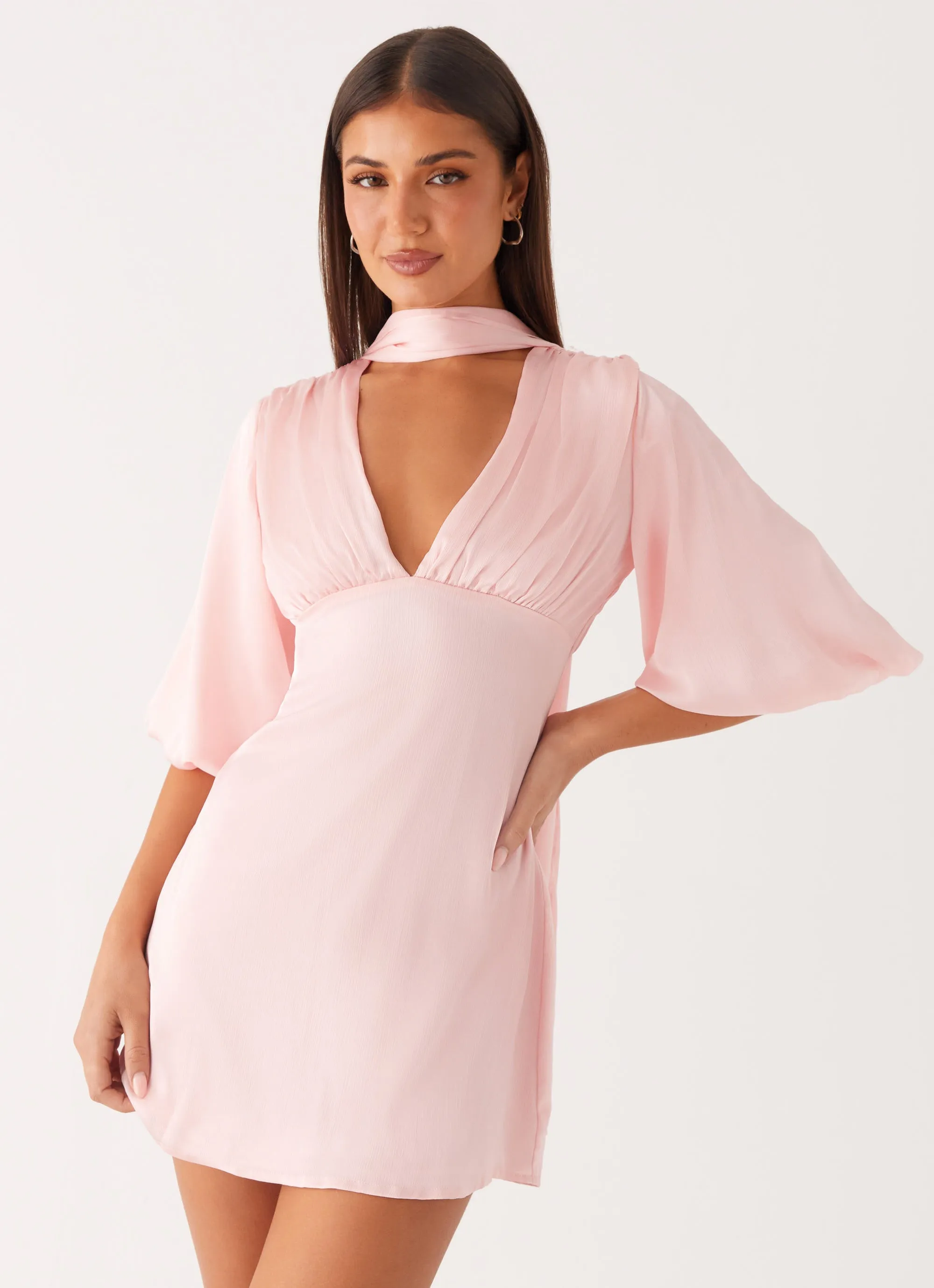 Mary Mini Dress - Pink sold by Peppermayo product image thumbnail 5