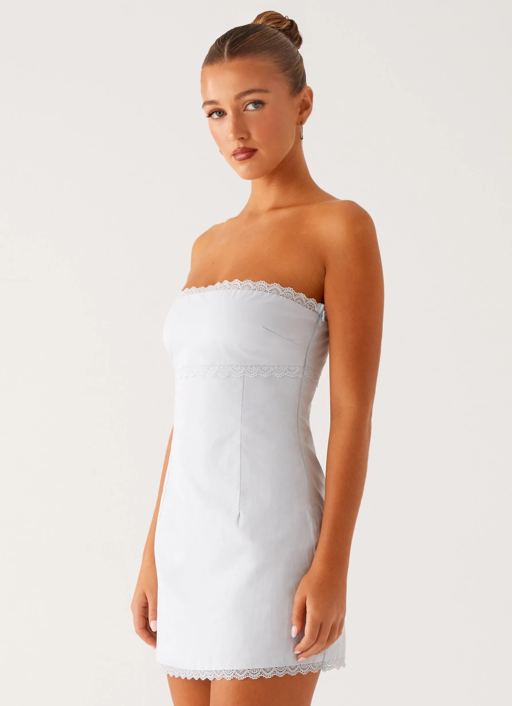 Cala Mini Dress - Blue sold by Peppermayo product image thumbnail 3